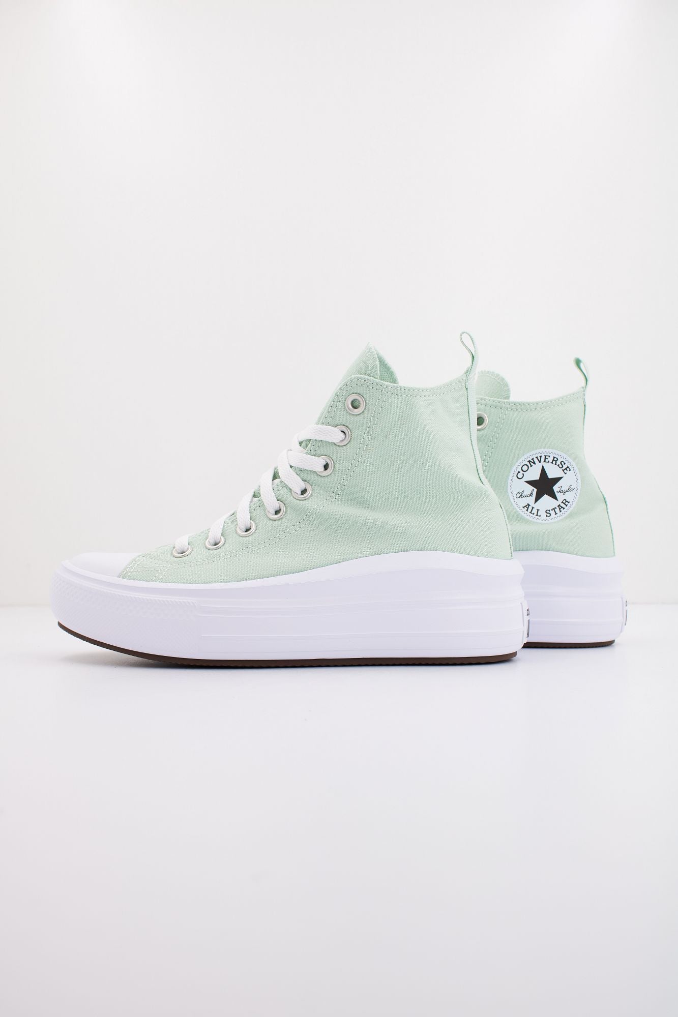 CONVERSE CHUCK TAYLOR ALL STAR MOVE PLATFORM en color VERDE (1)