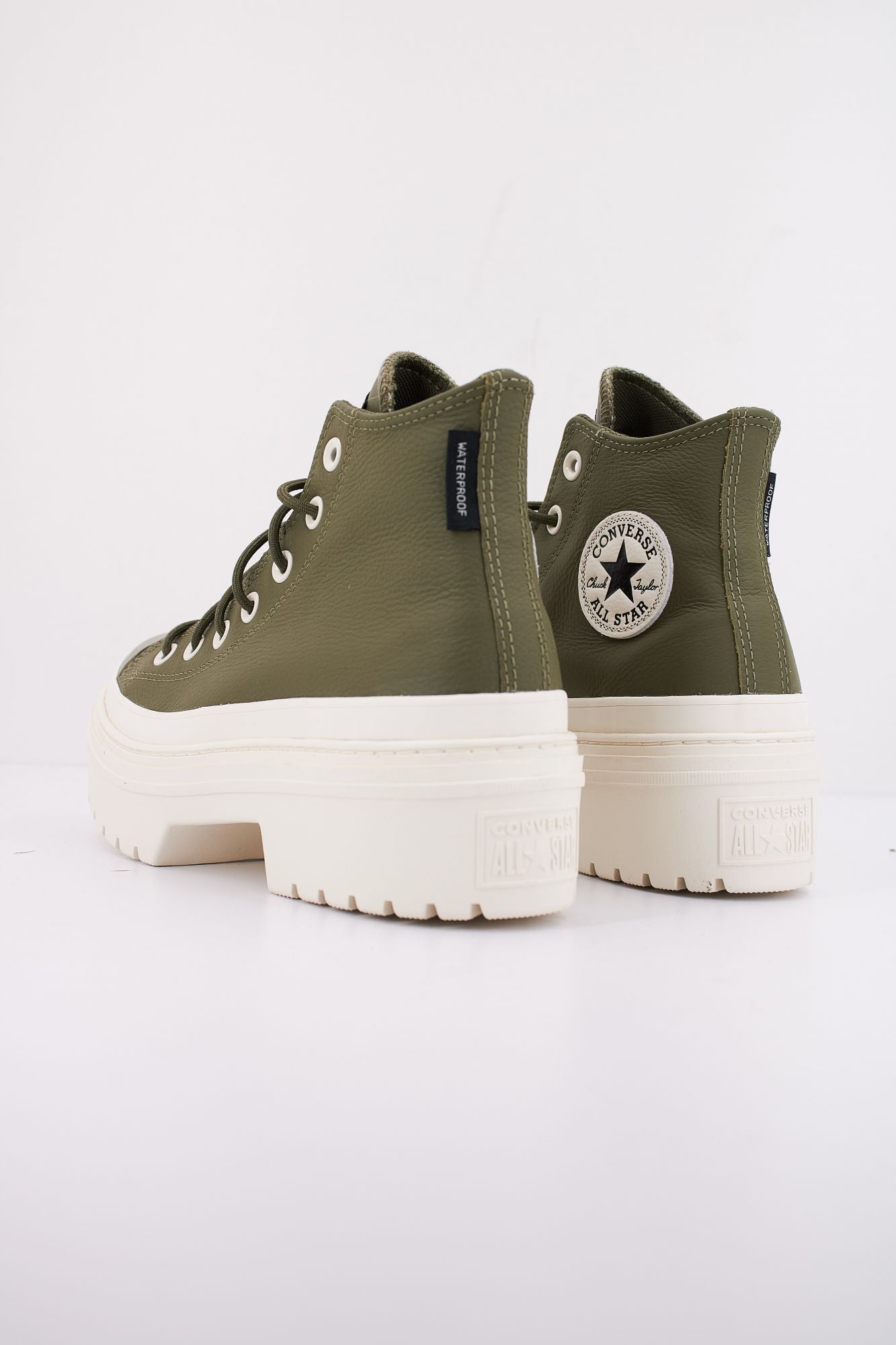 CONVERSE CHUCK TAYLOR ALL STAR LUGGED HEEL PLATFORM WATERPROOF en color VERDE (4)