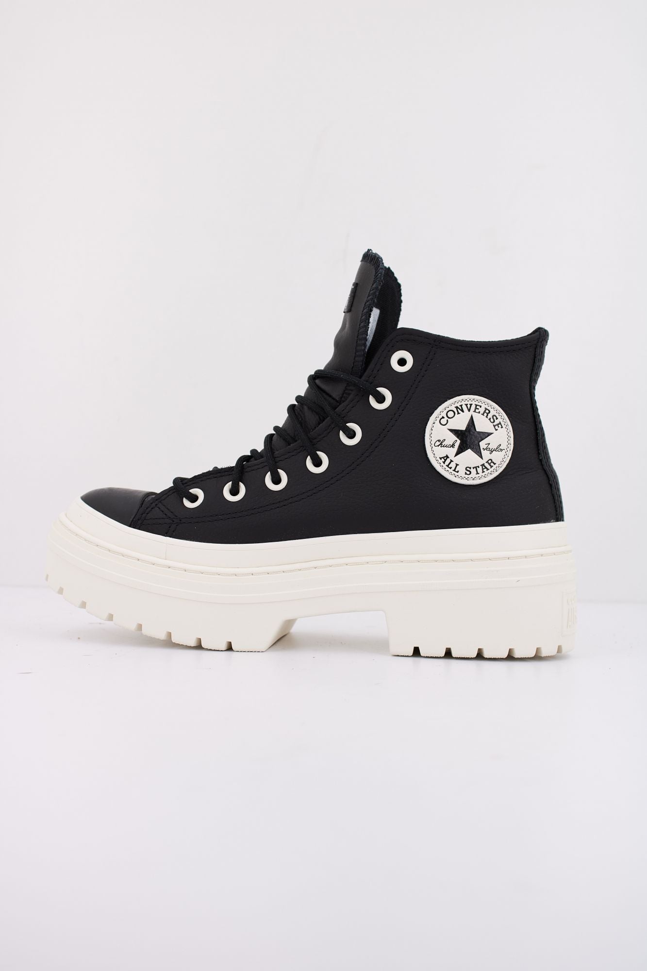 CONVERSE CTAS LUGGED HEEL HI en color NEGRO (1)