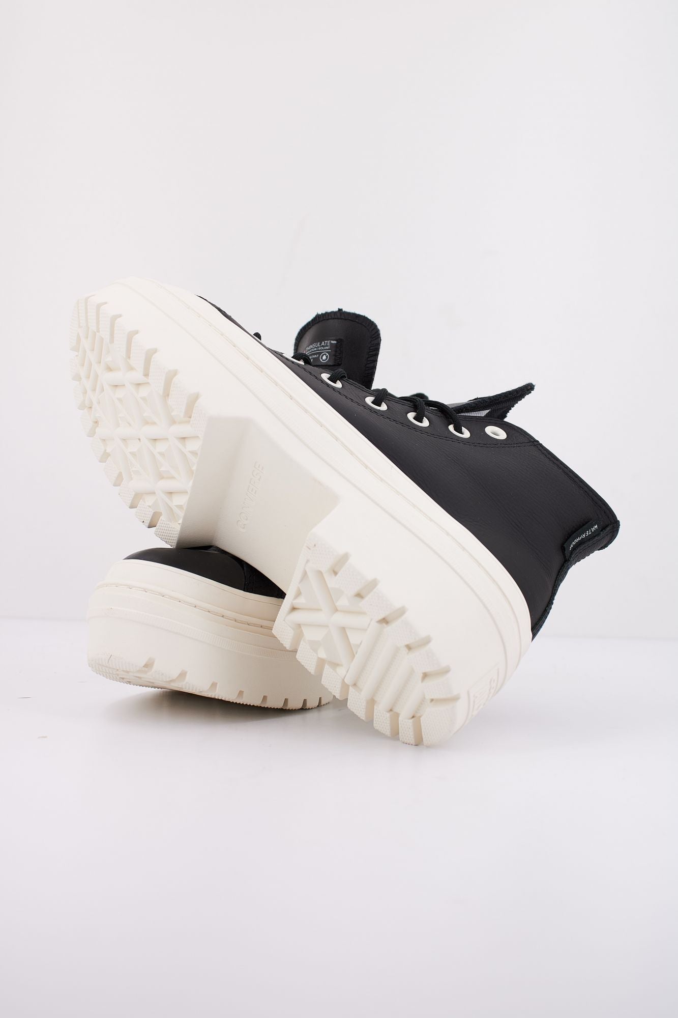 CONVERSE CTAS LUGGED HEEL HI en color NEGRO (5)