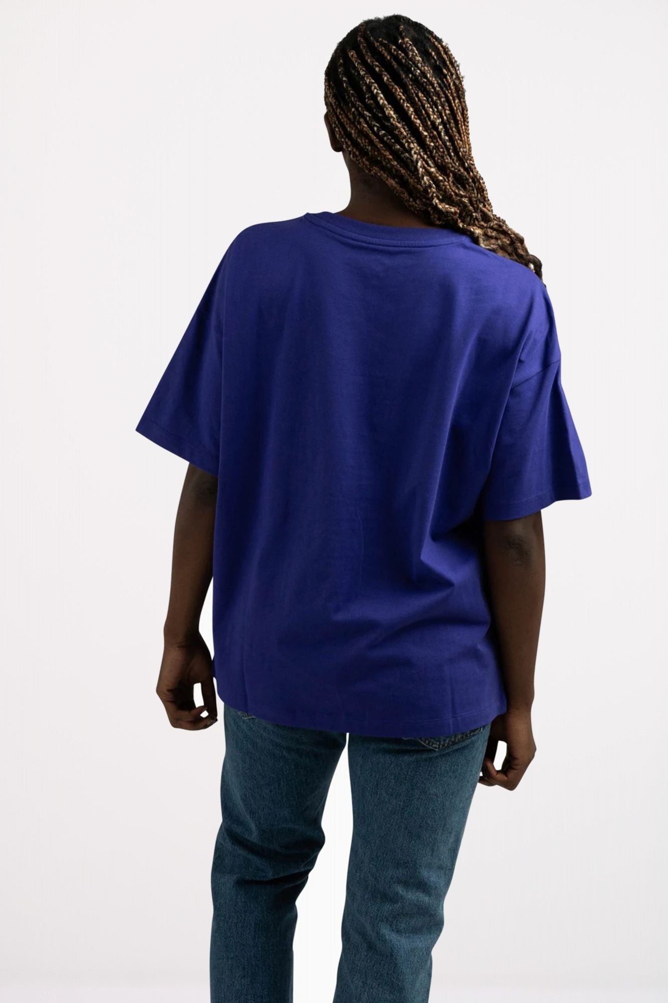 CONVERSE RETRO T SHIRT en color VIOLETA (3)