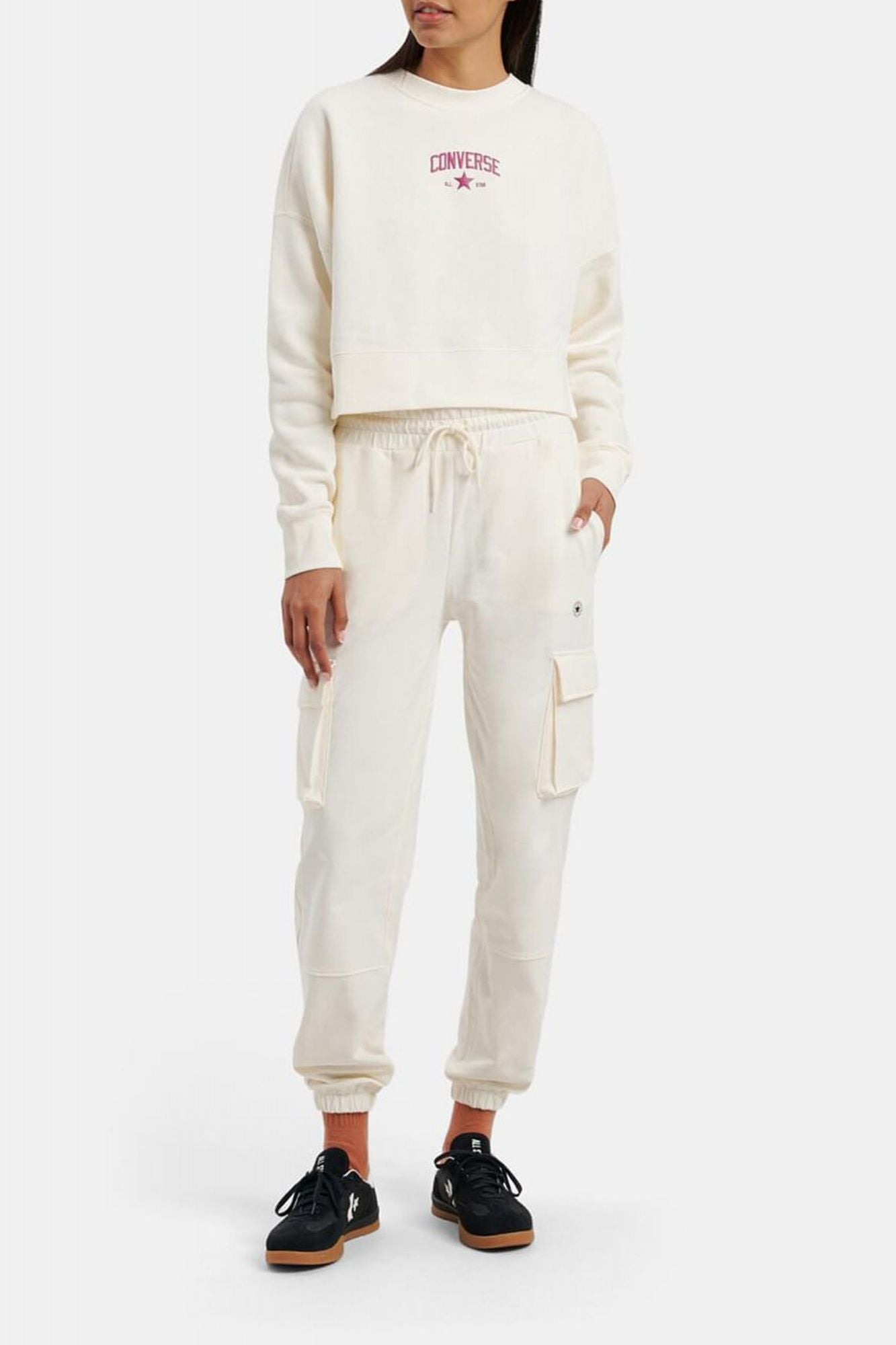 CONVERSE CHUCK TAYLOR CARGO JOGGER en color BLANCO (4)