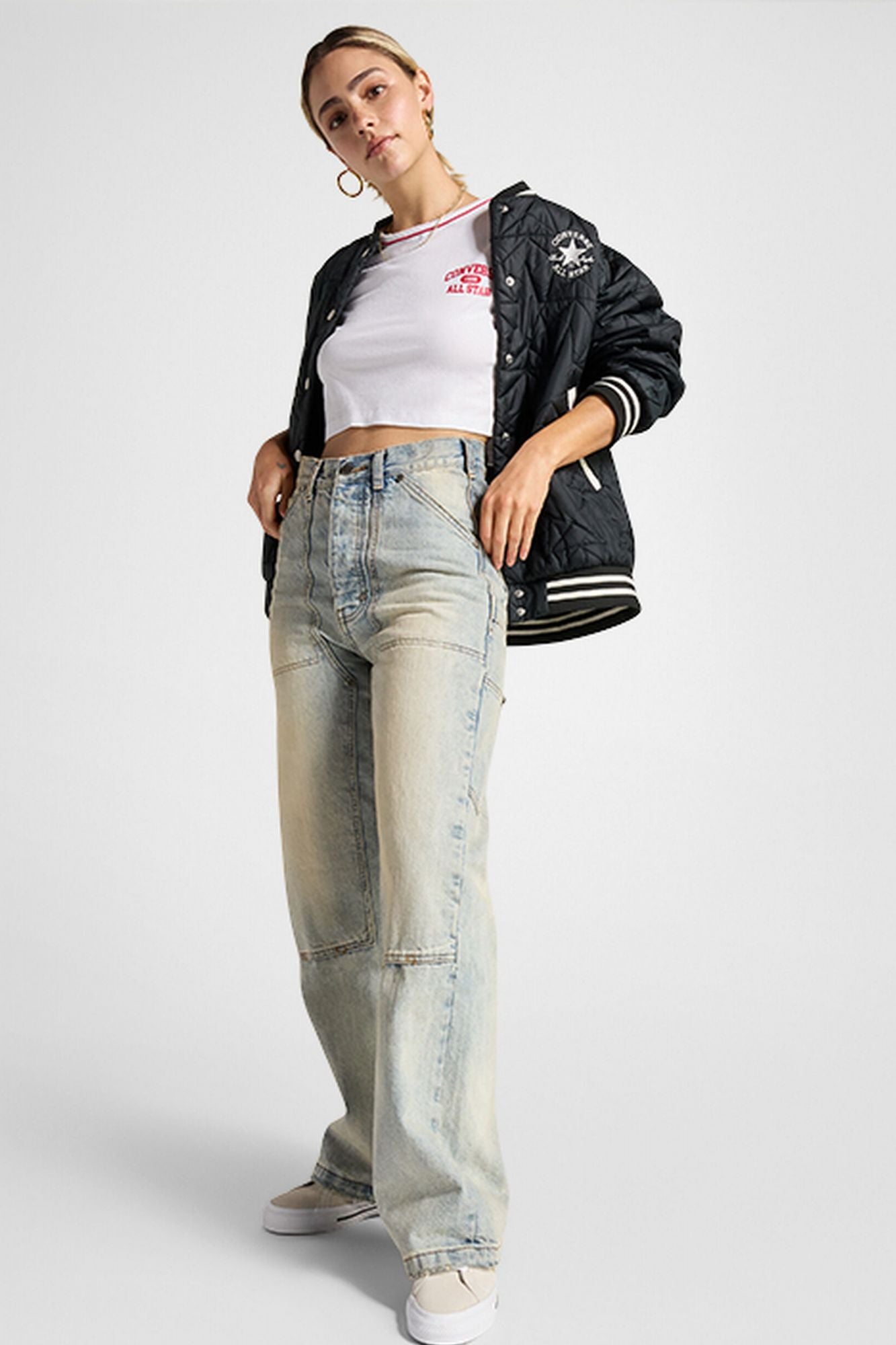 CONVERSE ALL STAR RINGER TOP en color BLANCO (4)