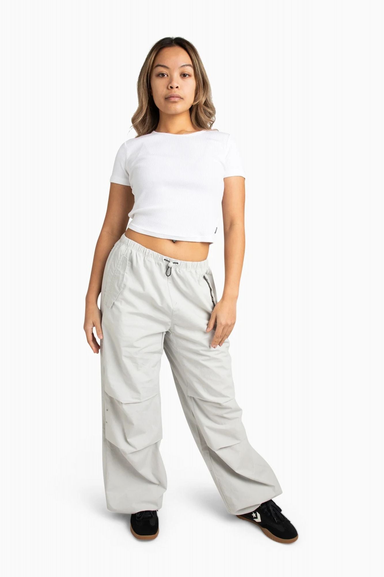 CONVERSE WOMEN'S CONVERSE RIBBED SLIM en color BLANCO (4)