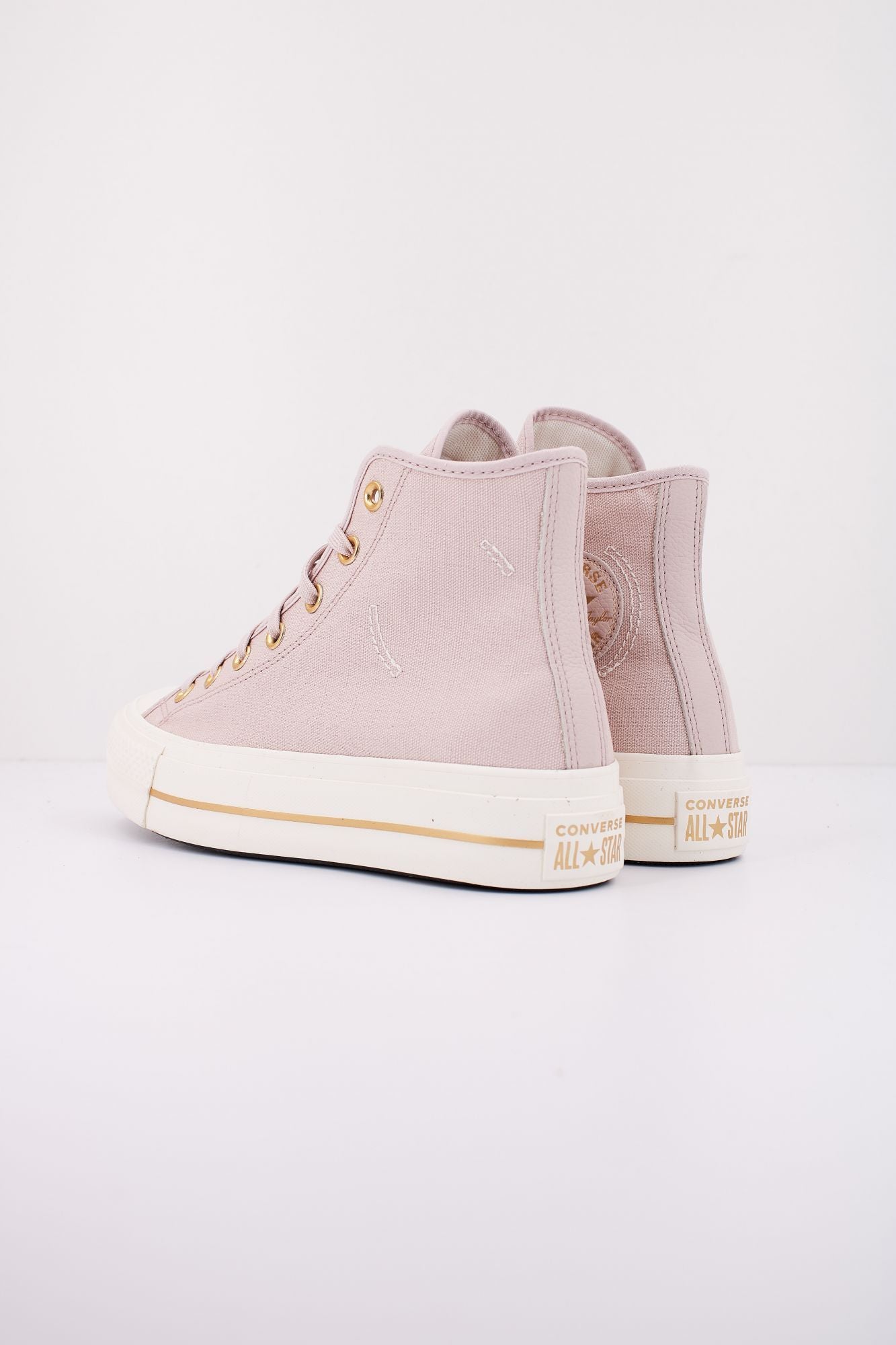 CONVERSE CHUCK TAYLOR ALL STAR LIFT HI FLUSH en color ROSA (4)