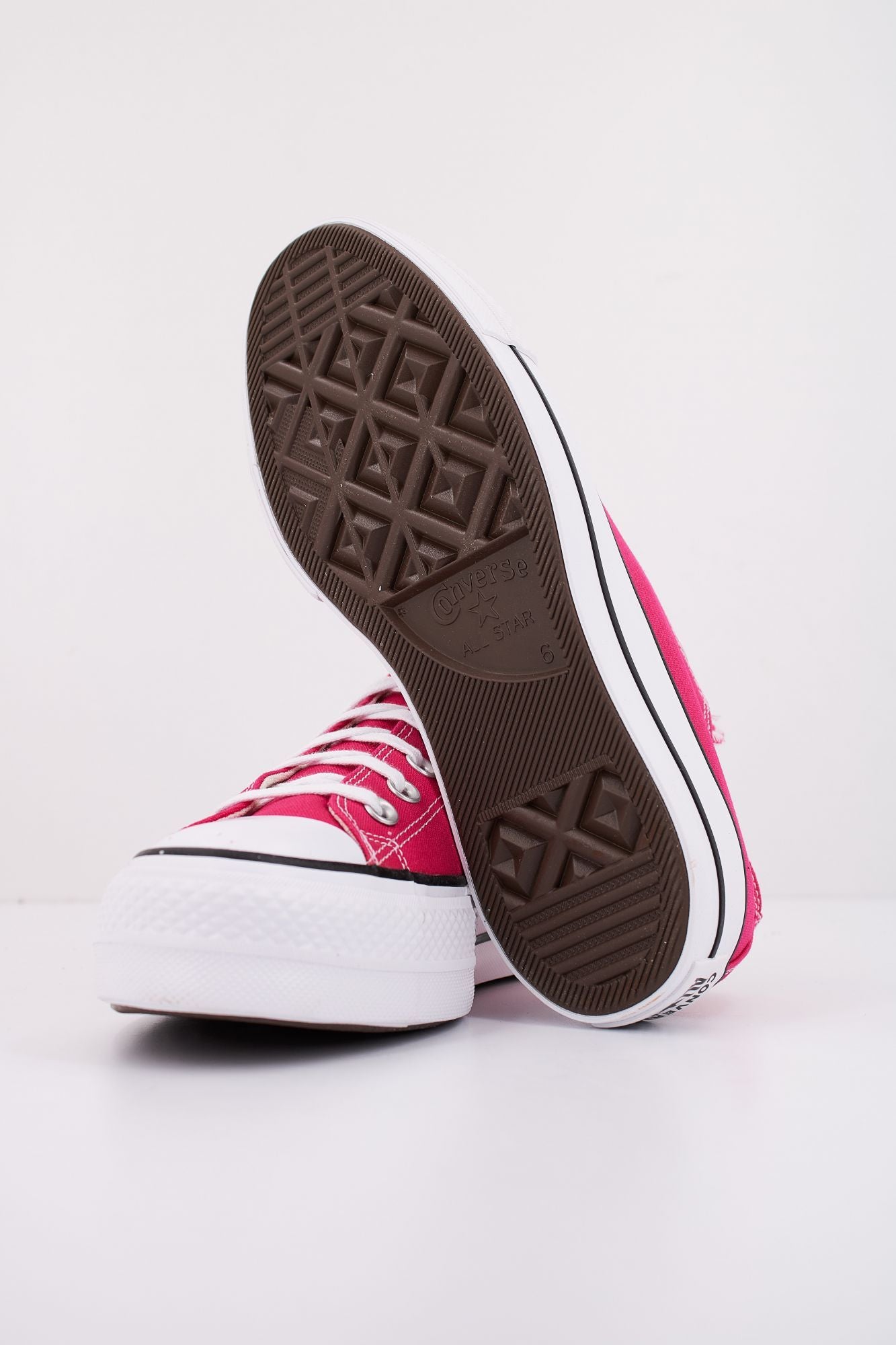 CONVERSE CTAS LIFT OX CERISE en color ROSA (5)