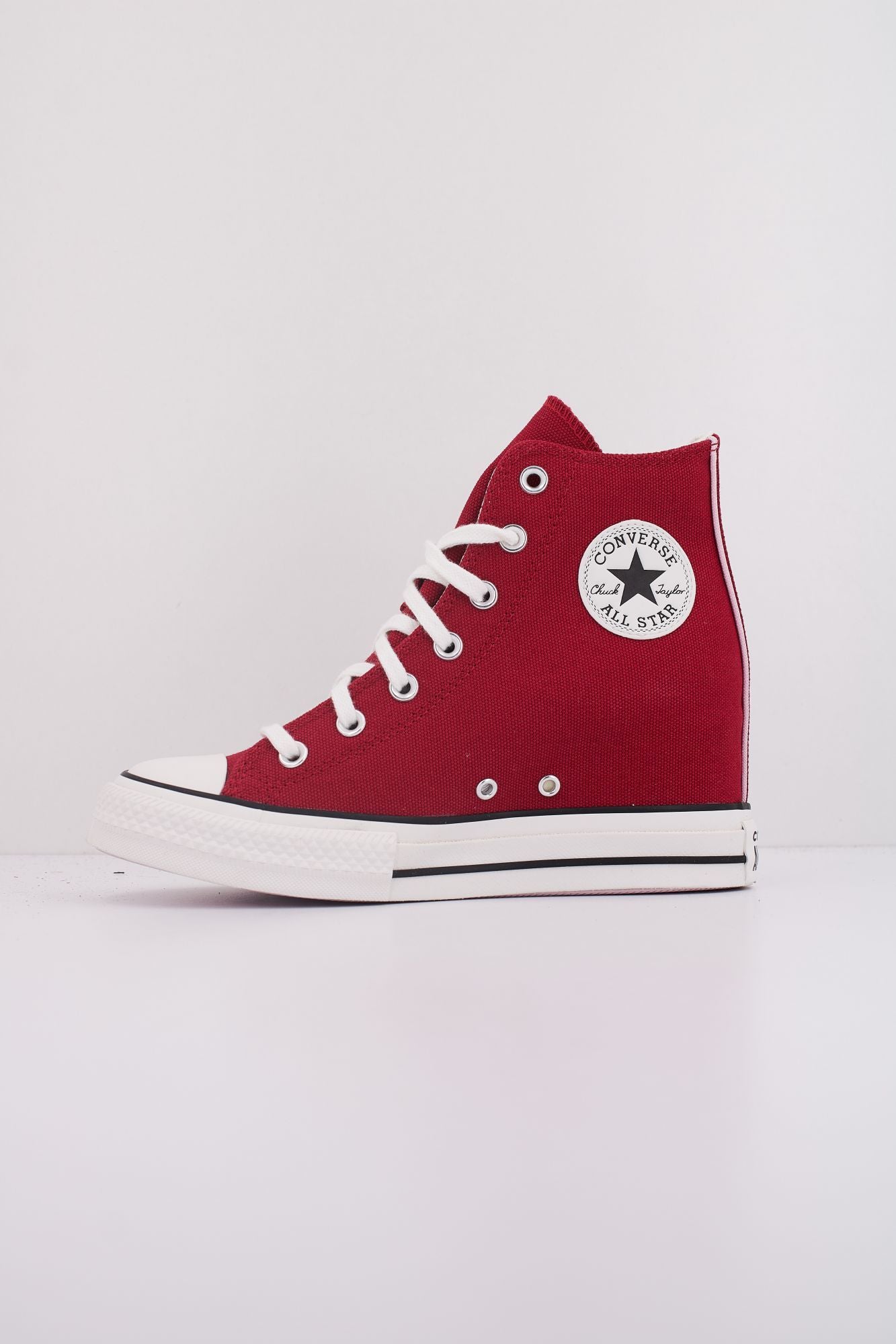 CONVERSE CHUCK TAYLOR ALL STAR WEDGE en color BURDEOS (1)