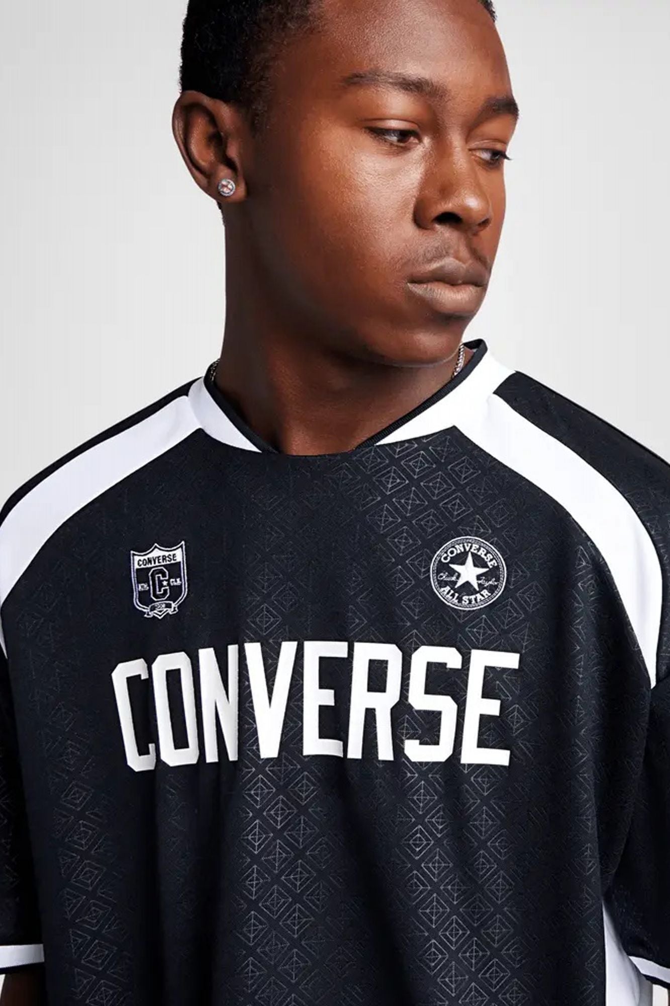 CONVERSE SOCCER JERSEY en color NEGRO (4)