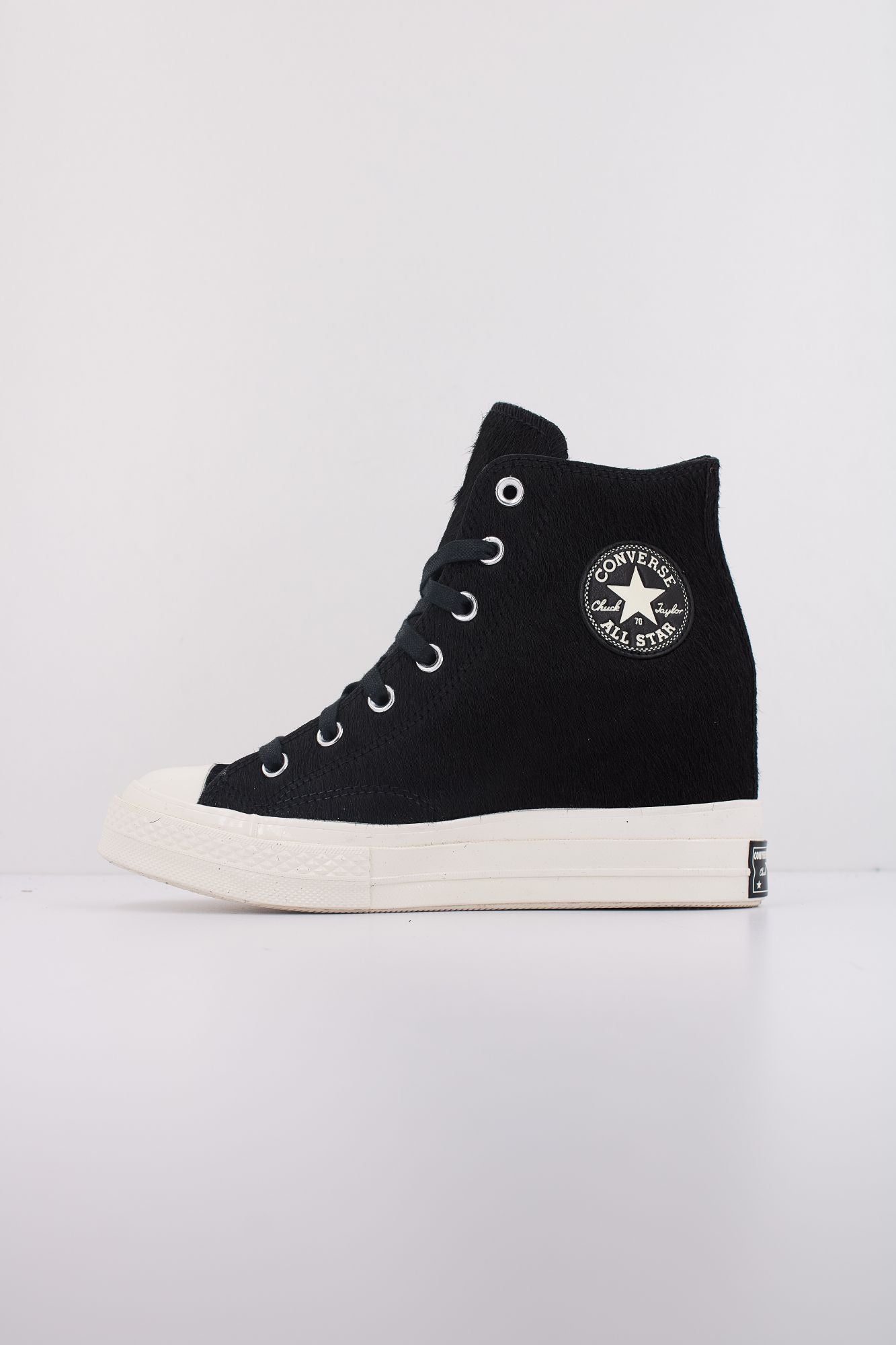 CONVERSE CHUCK TAYLOR ALL STAR 70 WEDGE en color NEGRO (1)