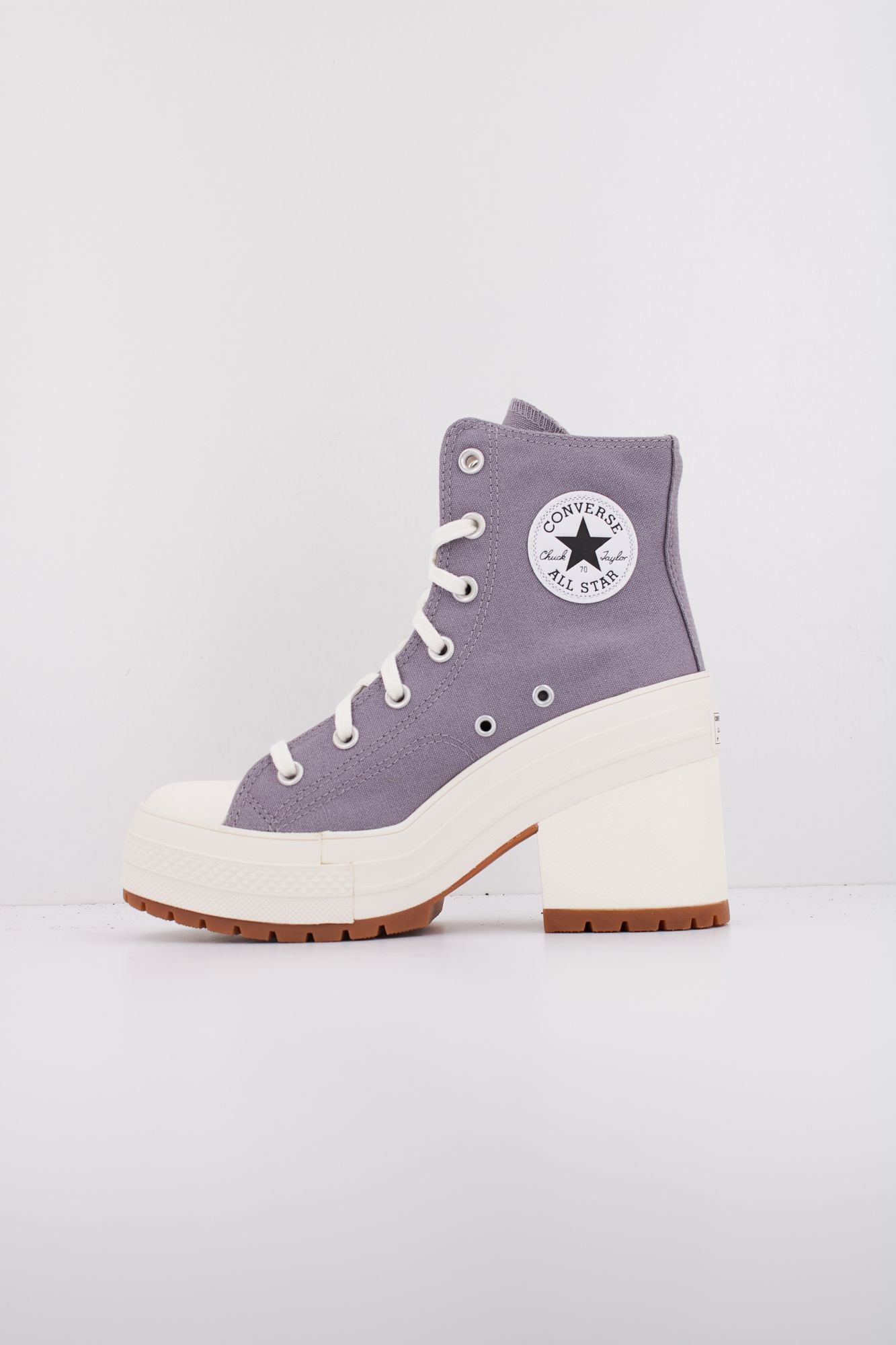 CONVERSE CHUCK 70 DE LUXE HEEL en color VIOLETA (1)