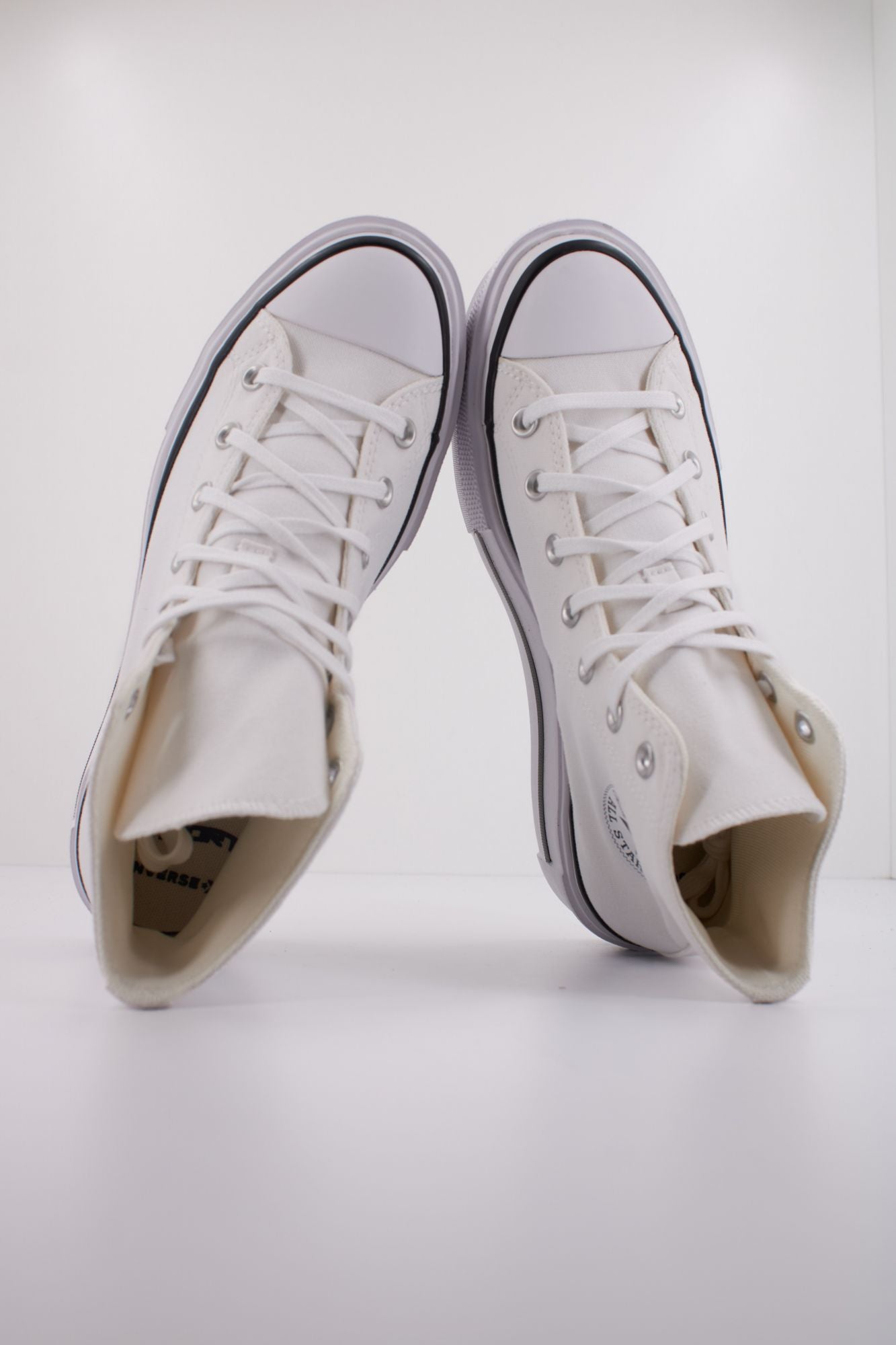 CONVERSE  CHUCK TAYLOR ALL STAR LIFT DOUBLE STACK en color BLANCO (3)