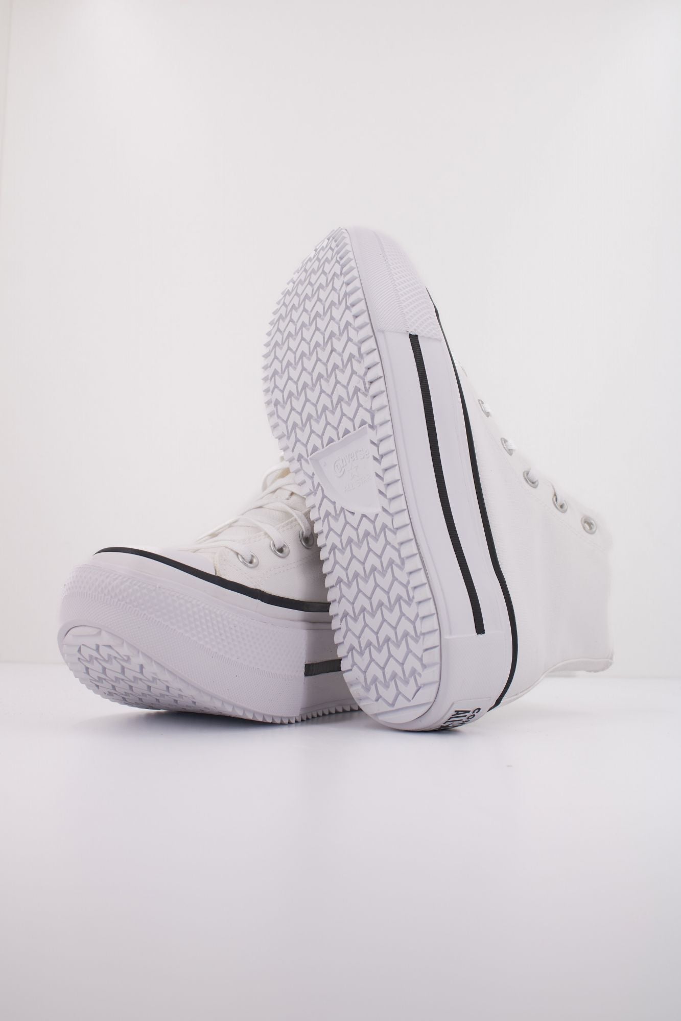 CONVERSE  CHUCK TAYLOR ALL STAR LIFT DOUBLE STACK en color BLANCO (5)