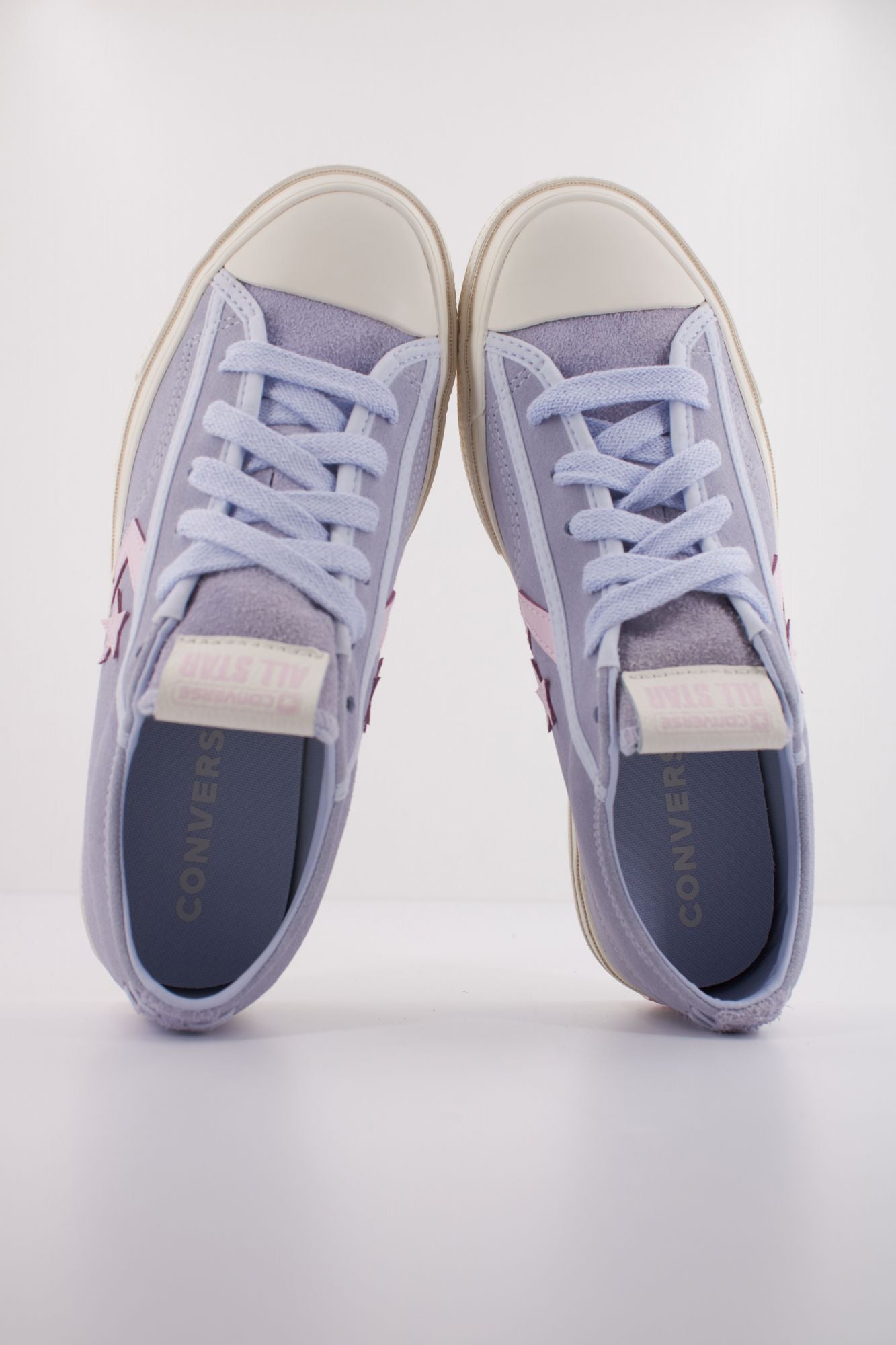 CONVERSE STAR PLAYER 76 SUEDE en color VIOLETA (3)