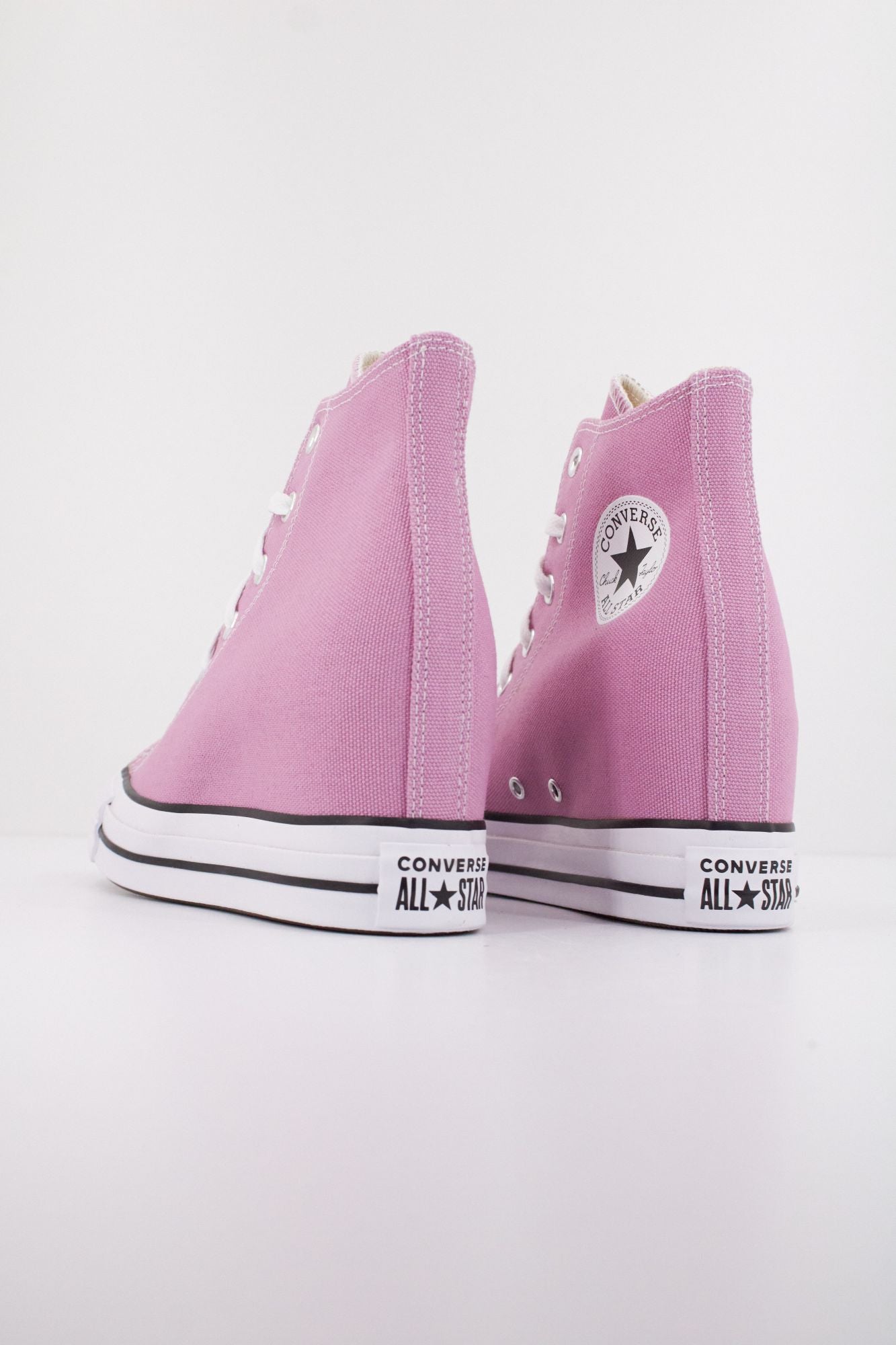 CONVERSE CHUCK TAYLOR ALL STAR CLASSIC WEDGE PLATFORM en color ROSA (4)