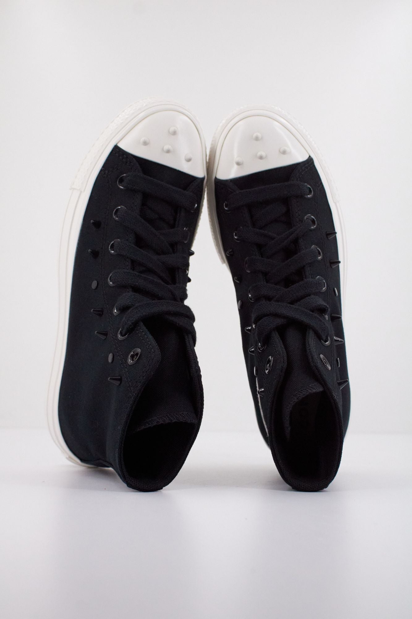 CONVERSE  CHUCK TAYLOR ALL STAR LIFT  PLATFORM SPIKES en color NEGRO (3)