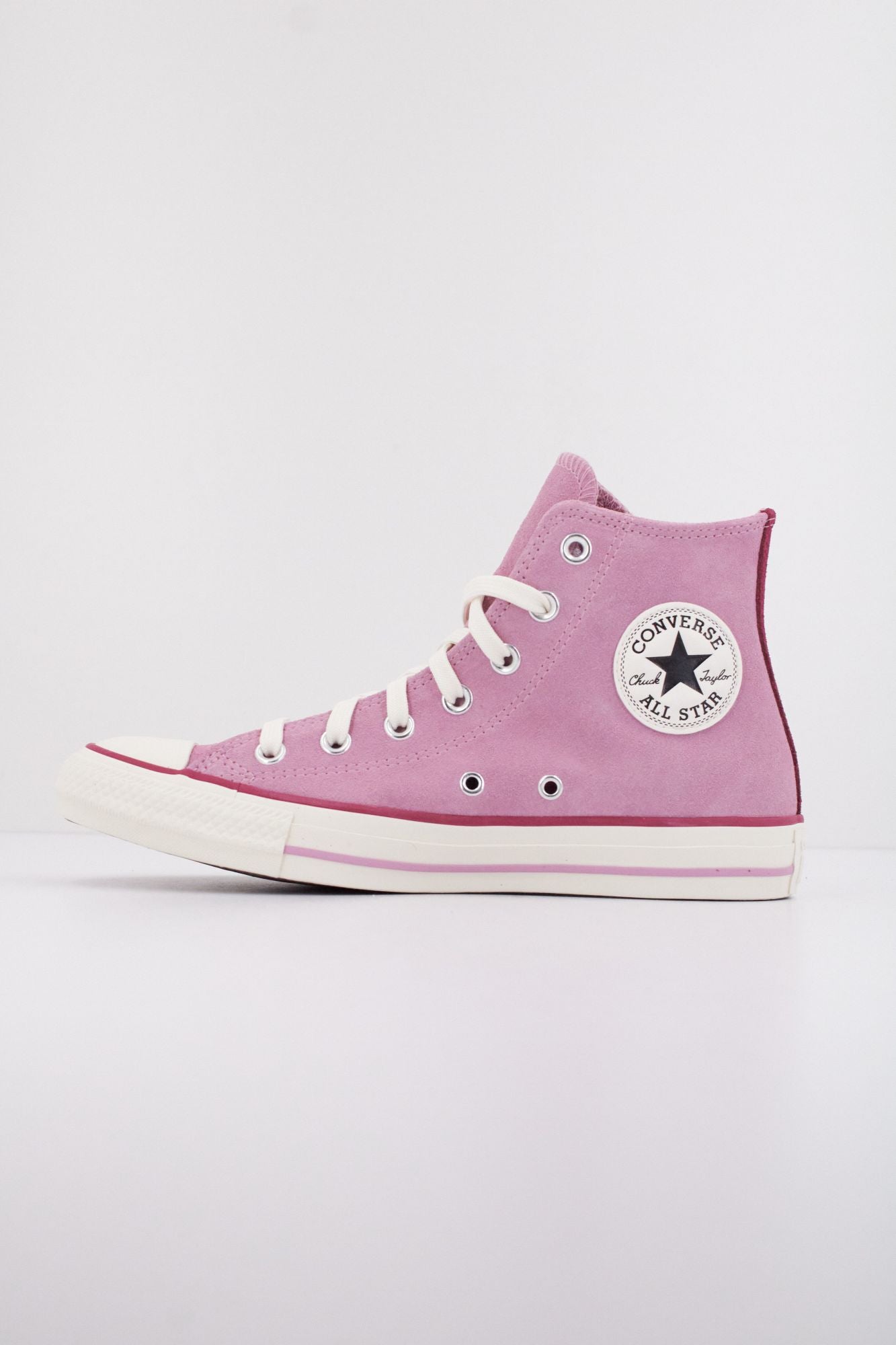 CONVERSE CHUCK TAYLOR ALL STAR  CONTRAST SUEDE en color ROSA (1)