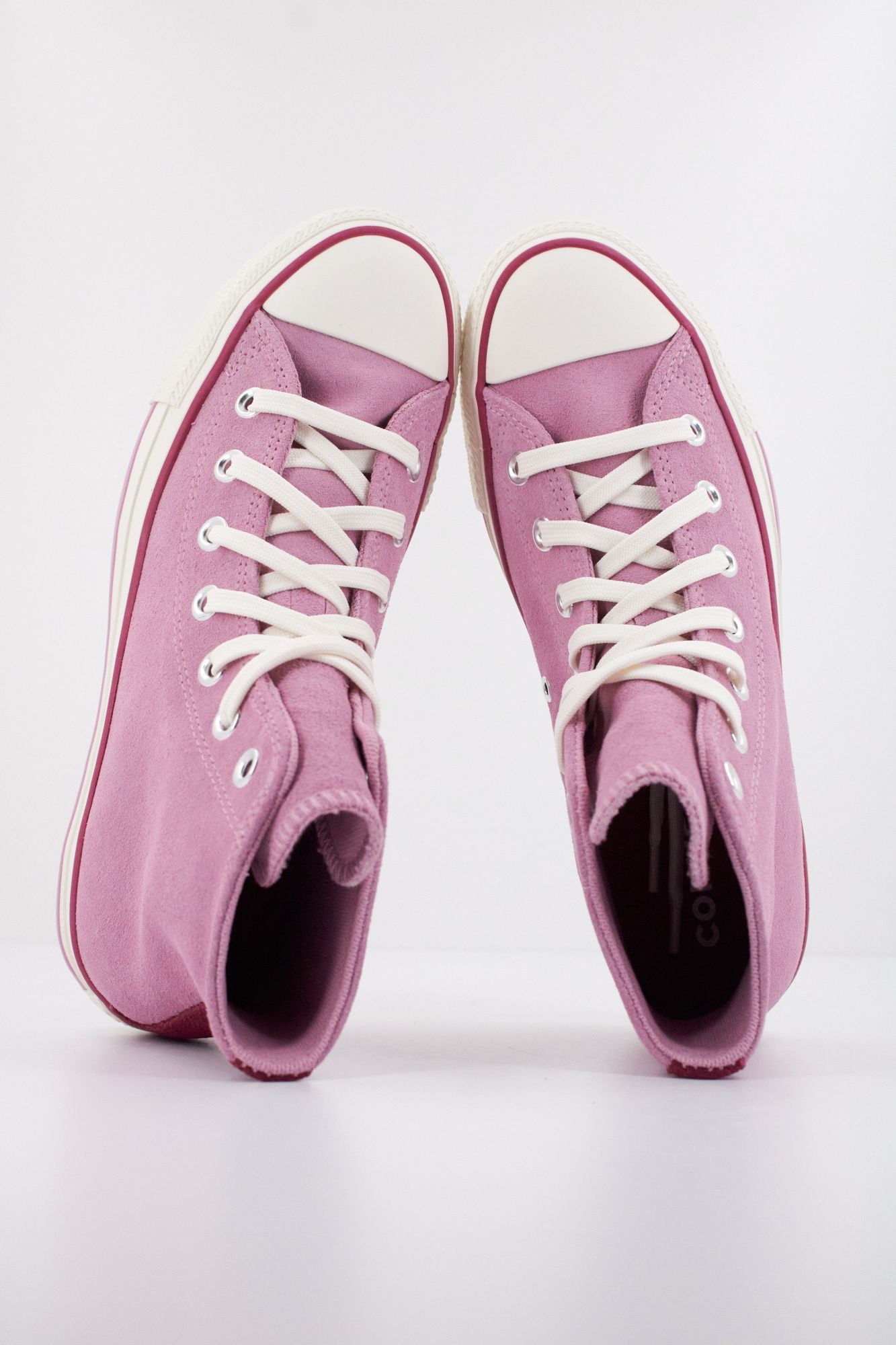 CONVERSE CHUCK TAYLOR ALL STAR  CONTRAST SUEDE en color ROSA (3)