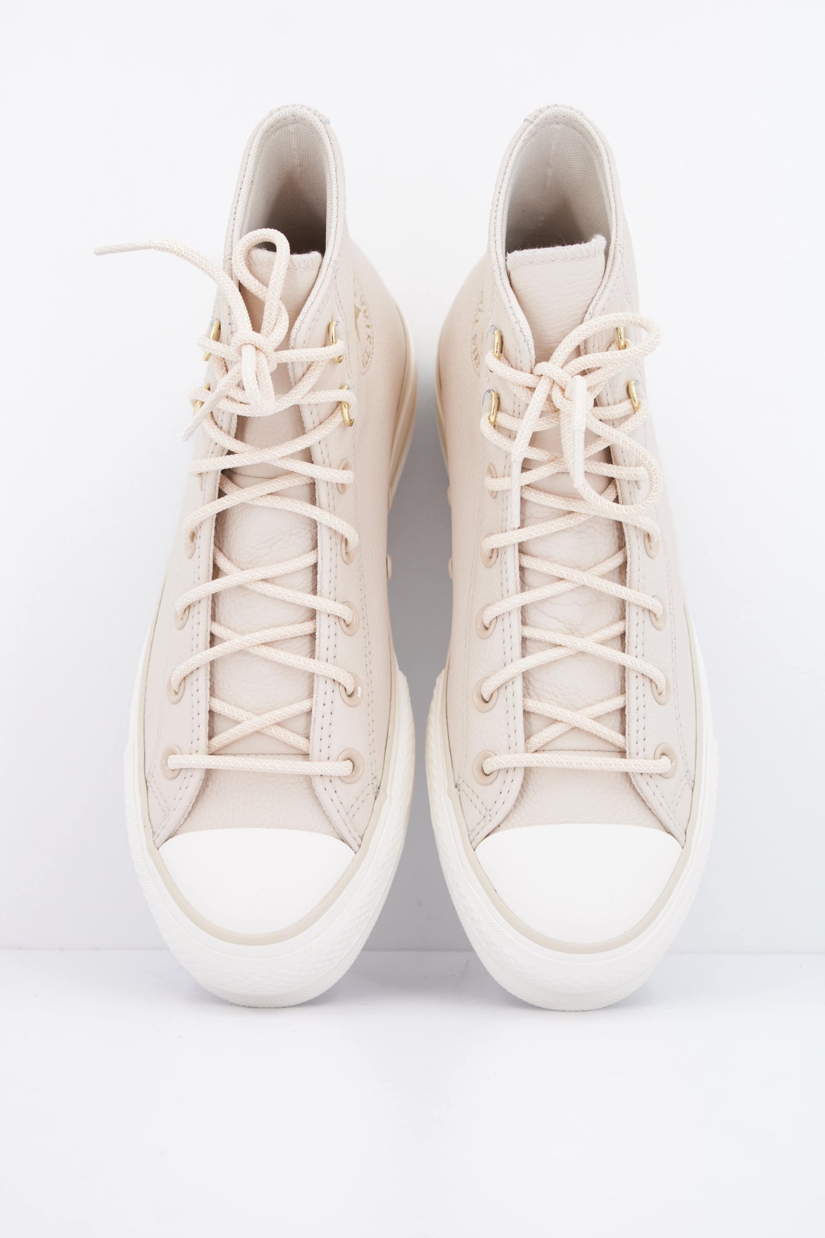 CONVERSE CHUCK TAYLOR ALL STAR LIFT LEATHER A14517C en color NUDE (3)