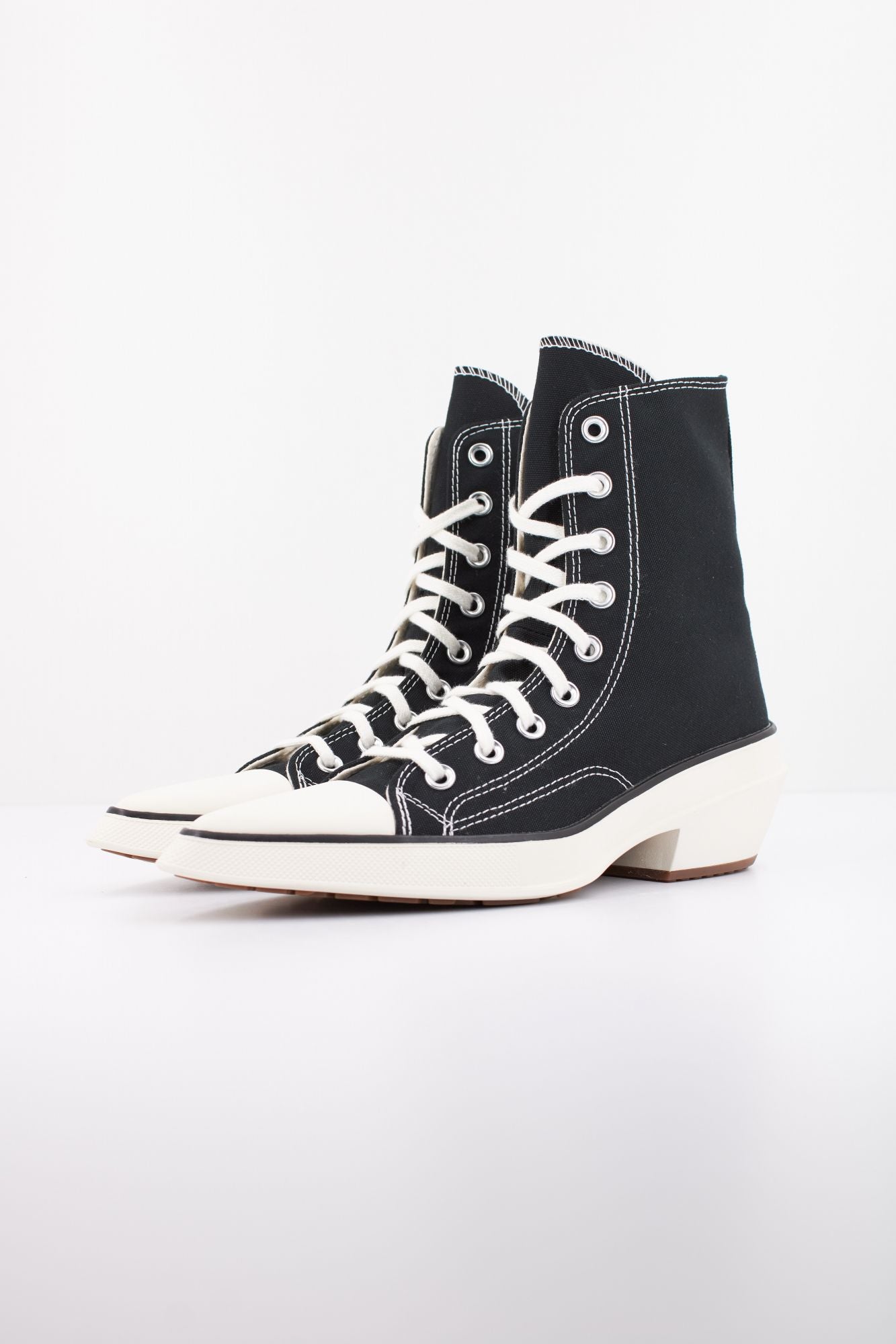CONVERSE CHUCK 70 DE LUXE POINTED HI en color NEGRO (2)