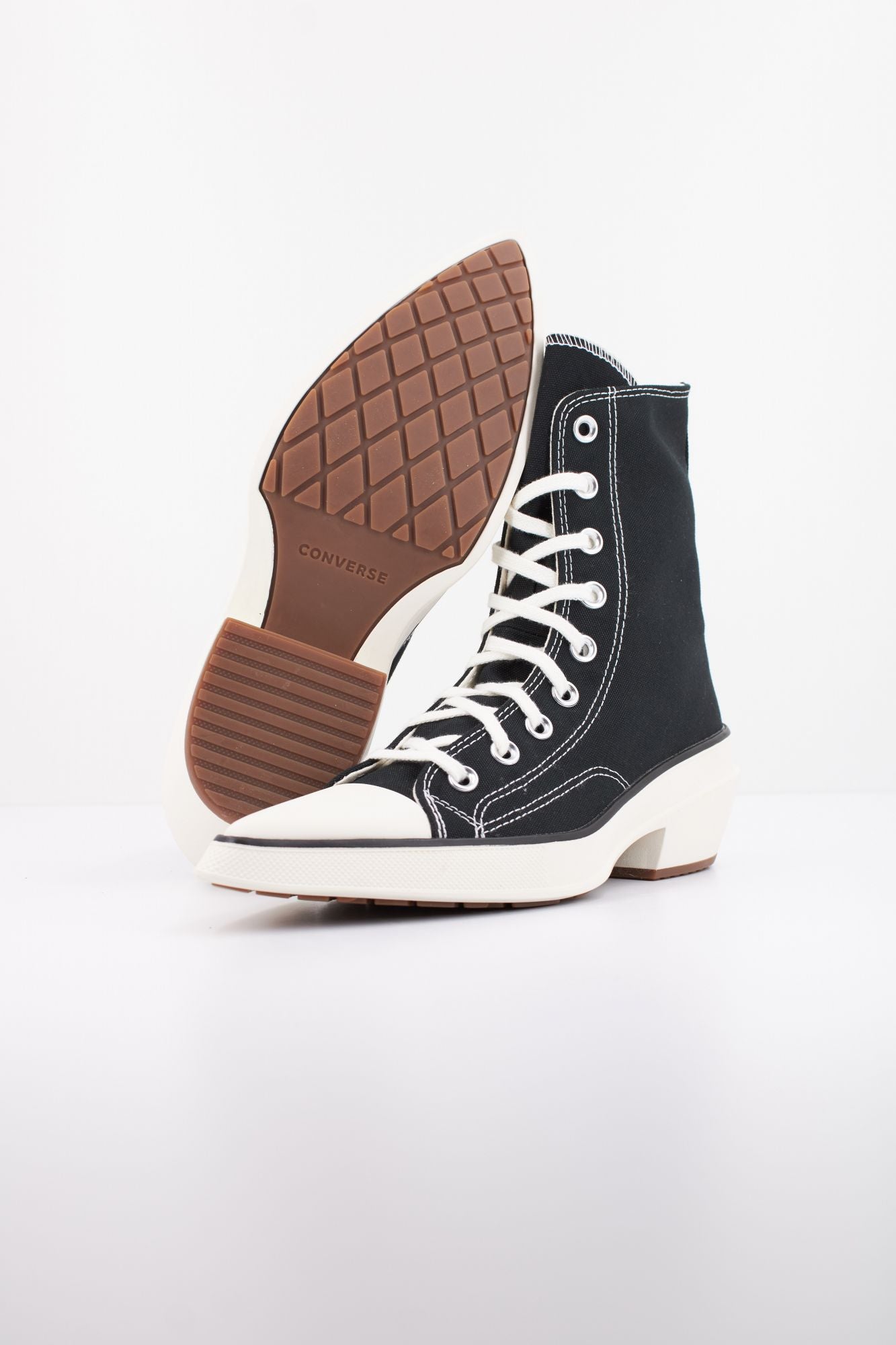 CONVERSE CHUCK 70 DE LUXE POINTED HI en color NEGRO (4)