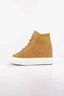 CONVERSE CHUCK 70 WEDGE HI en color MARRON (1)