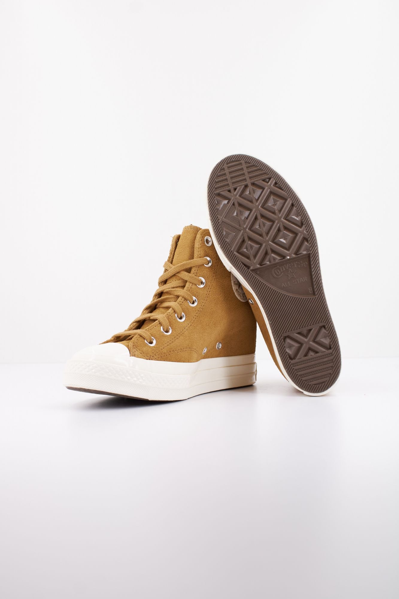 CONVERSE CHUCK 70 WEDGE HI en color MARRON (4)