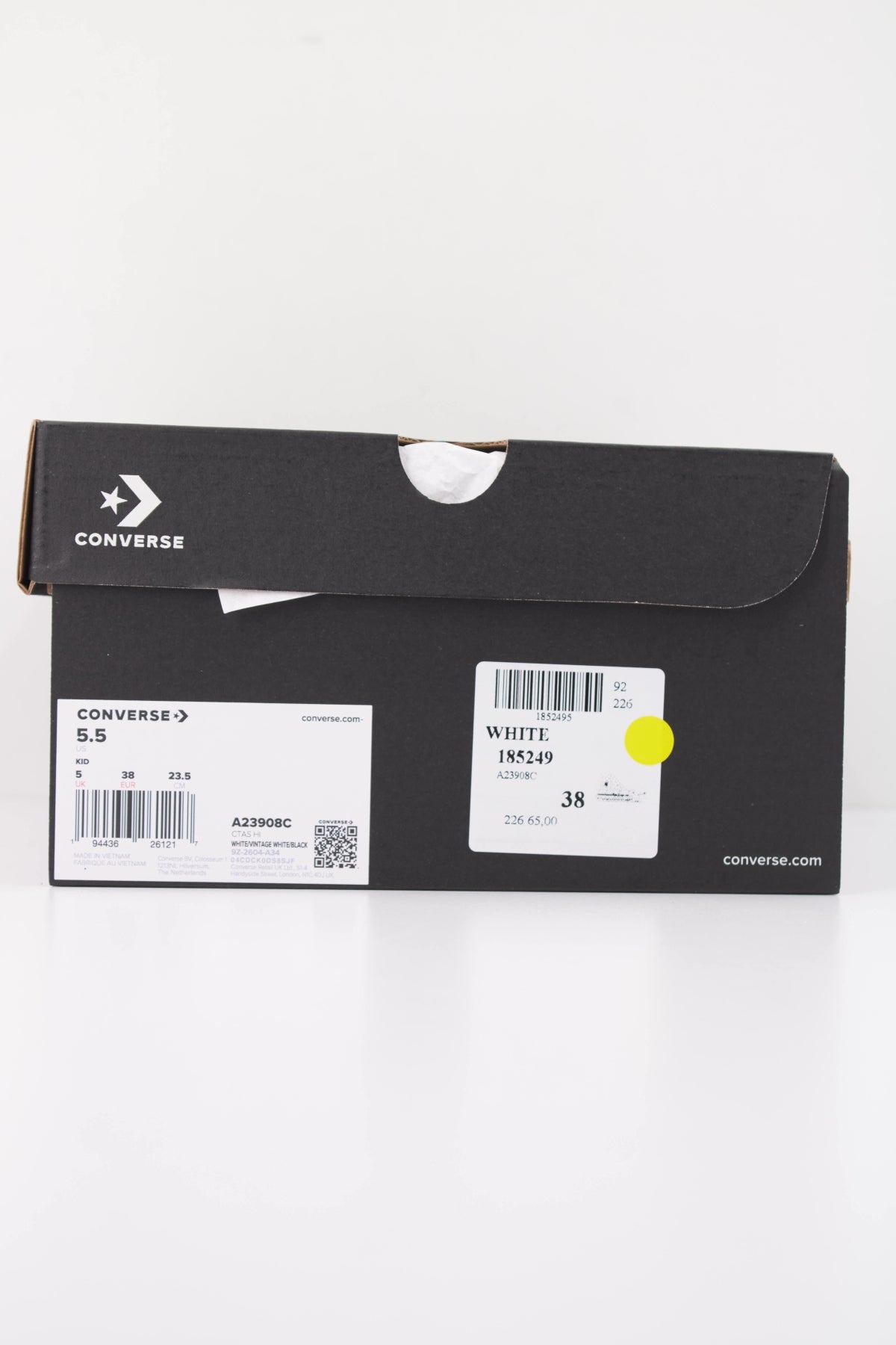 CONVERSE CTAS HI en color BLANCO (6)