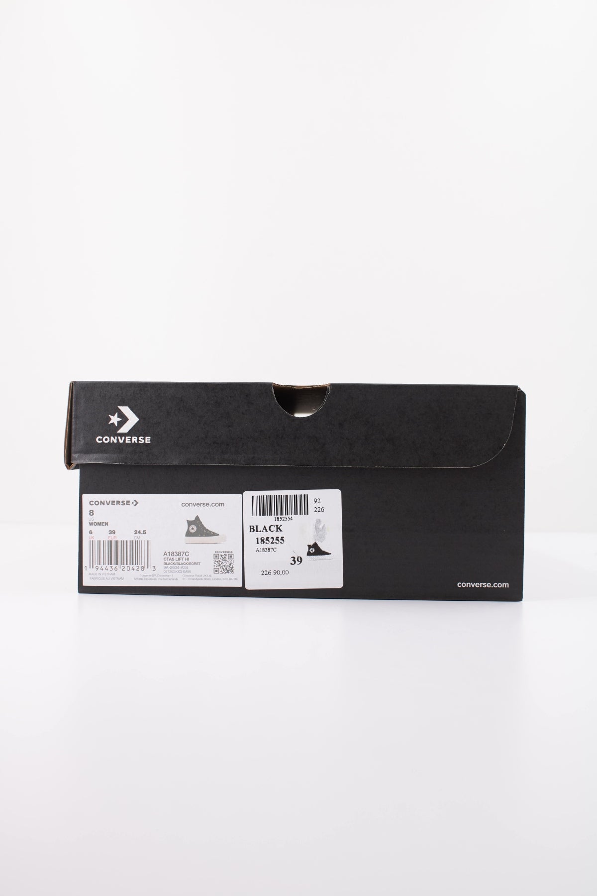 CONVERSE A18387C en color NEGRO (6)