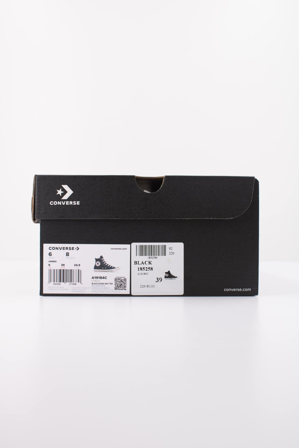 CONVERSE A19184C  en color NEGRO (6)