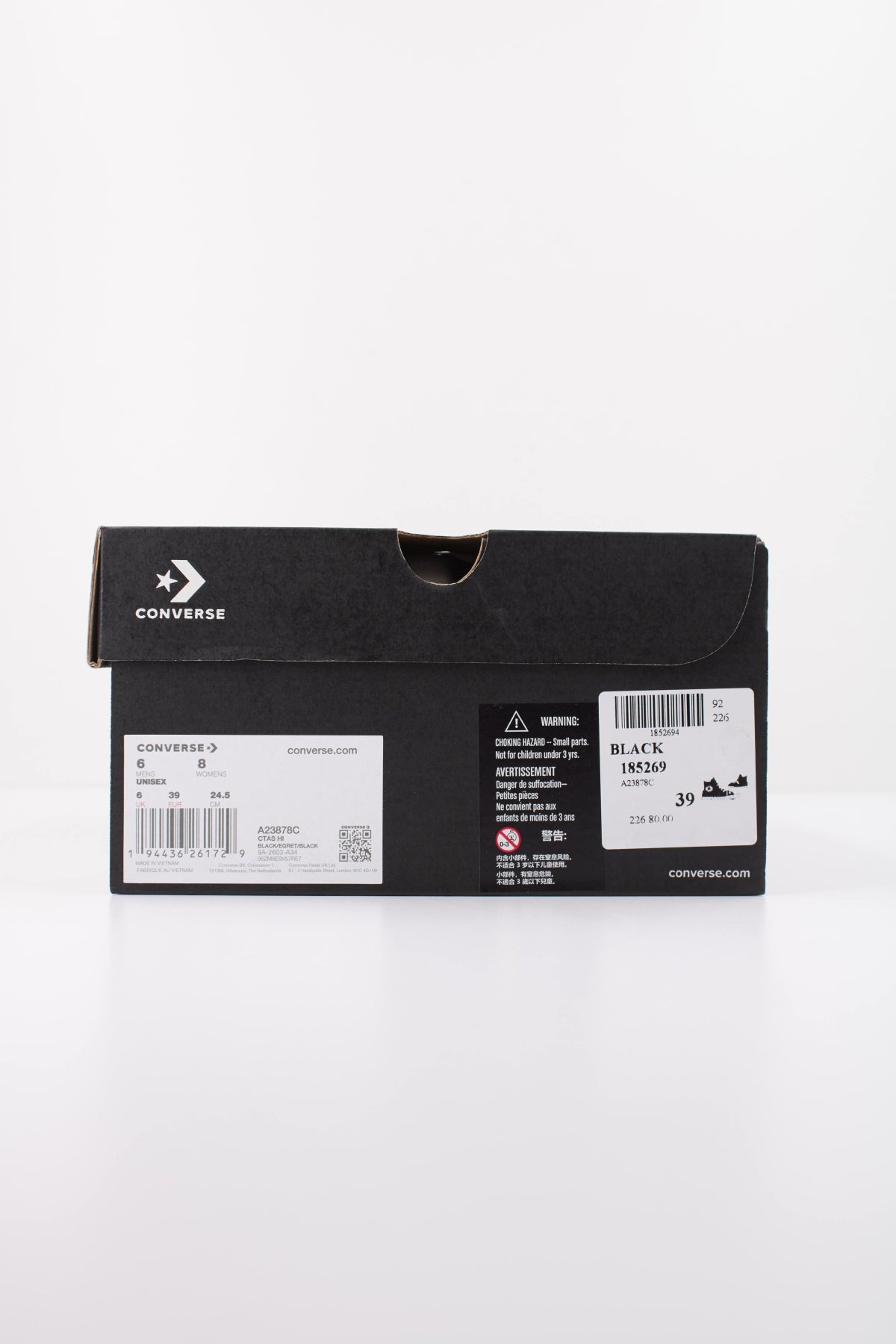 CONVERSE A23878C en color NEGRO (6)