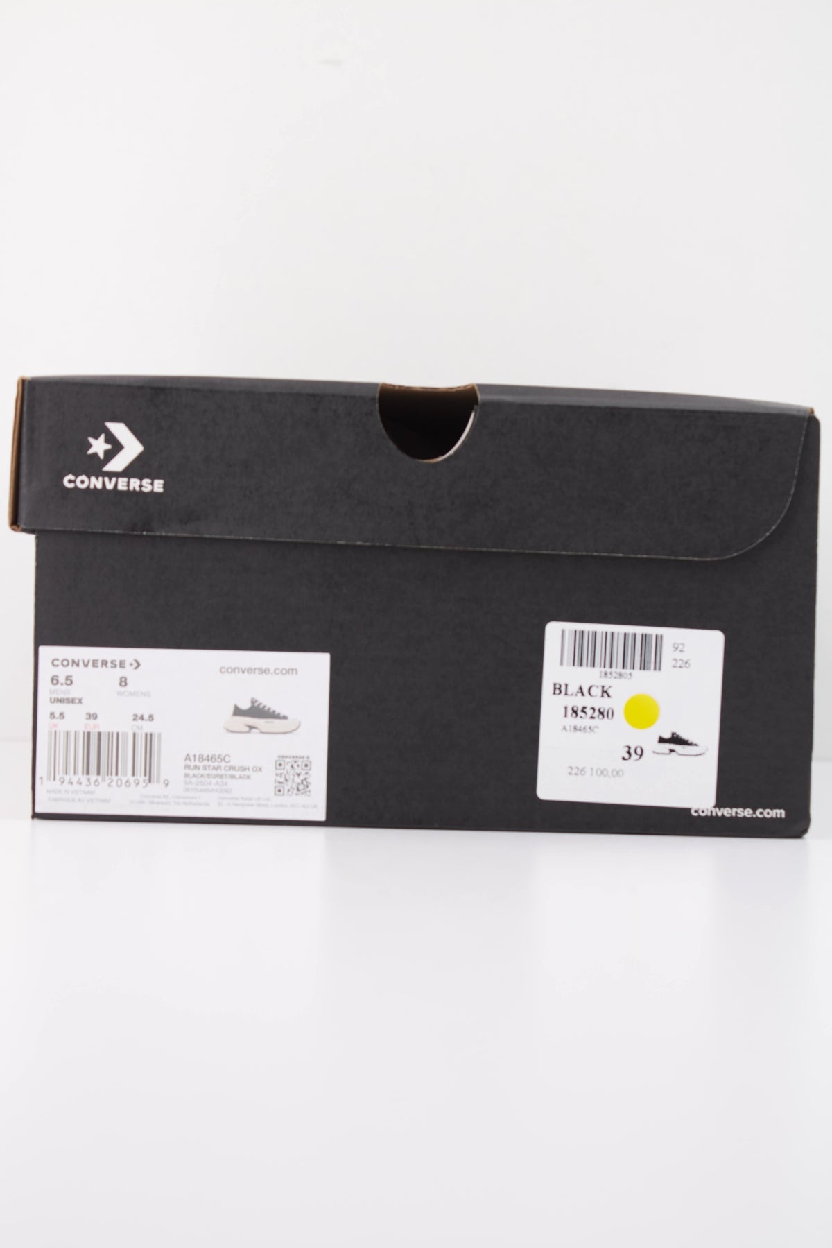 CONVERSE RUN STAR CRUSH OX en color NEGRO (6)