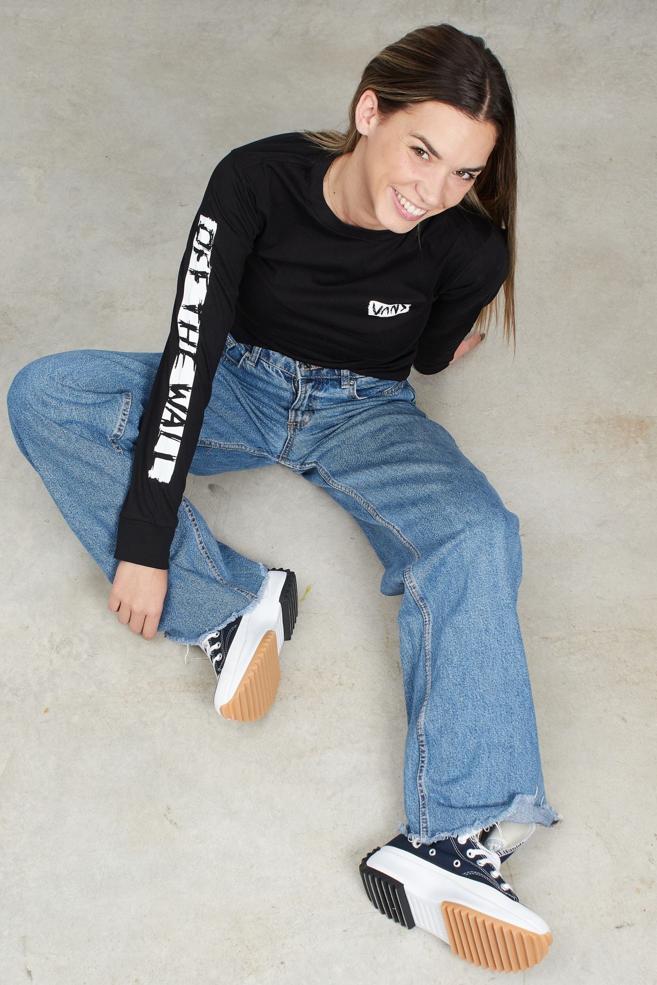 VANS SCRATCHED VANS LS en color NEGRO (3)