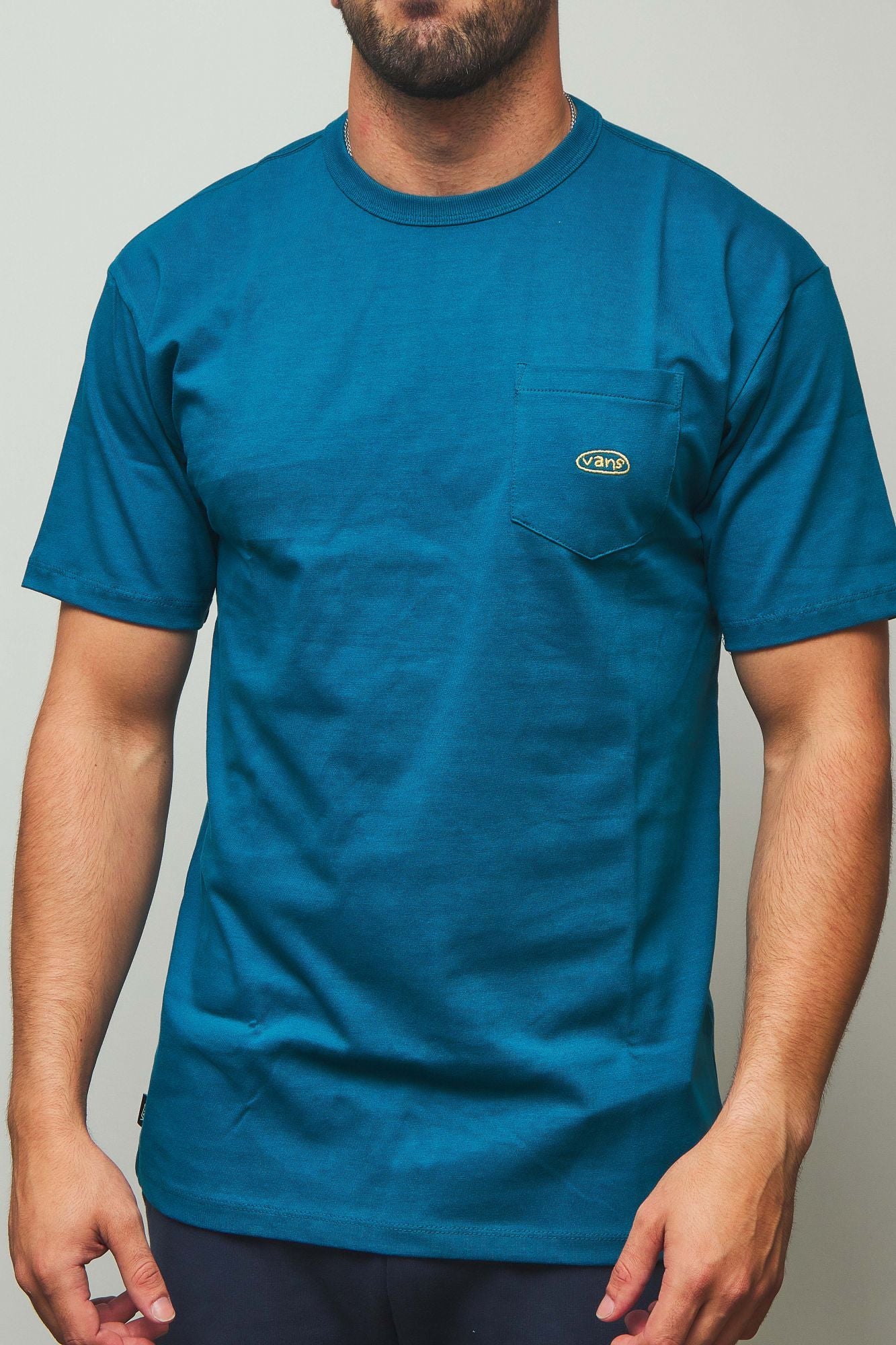 VANS COLOR MULTIPLIER PKT OFF THE WALL TEE en color AZUL (1)