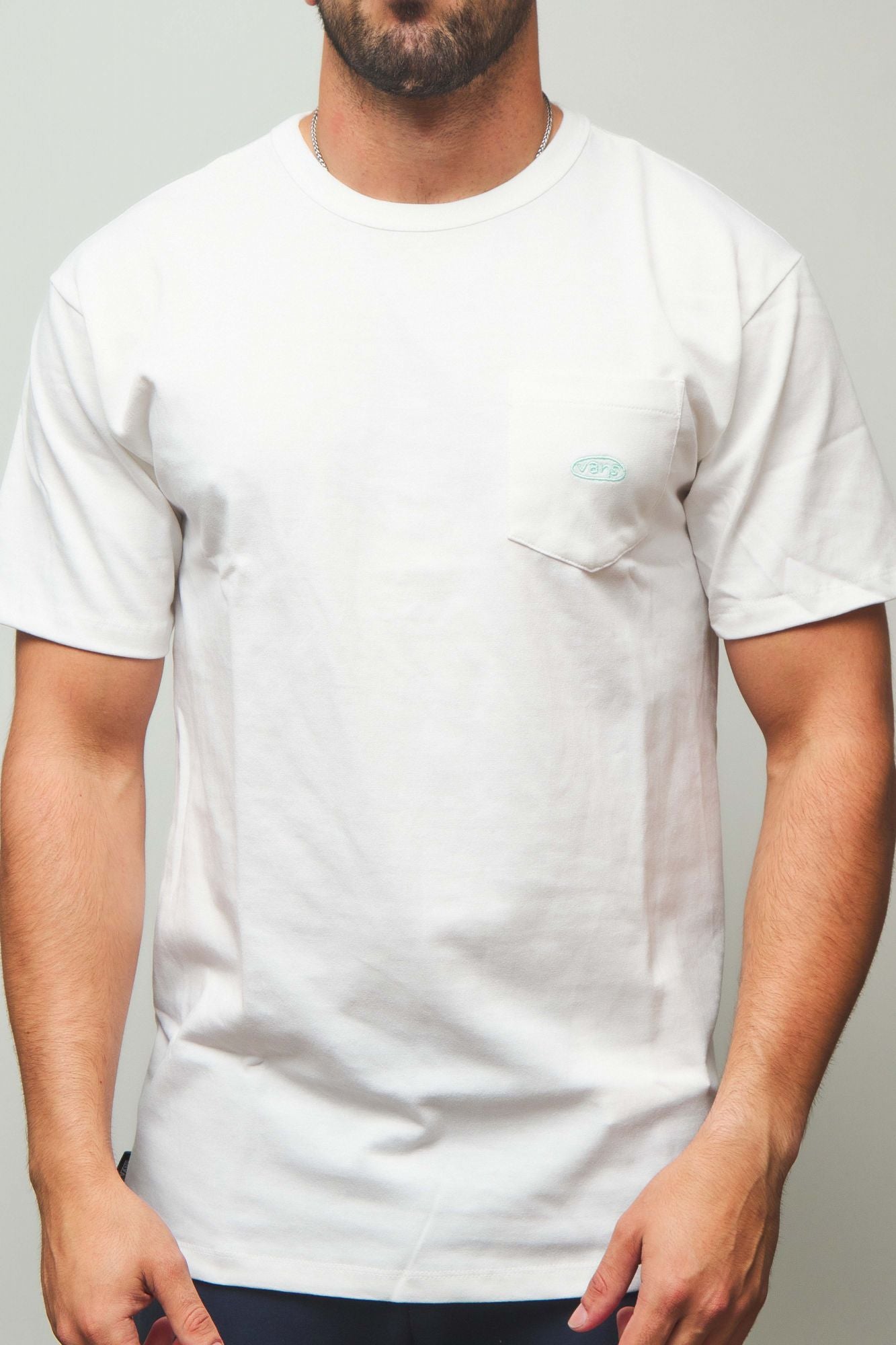 VANS COLOR MULTIPLIER PKT OFF THE WALL TEE en color BLANCO (1)