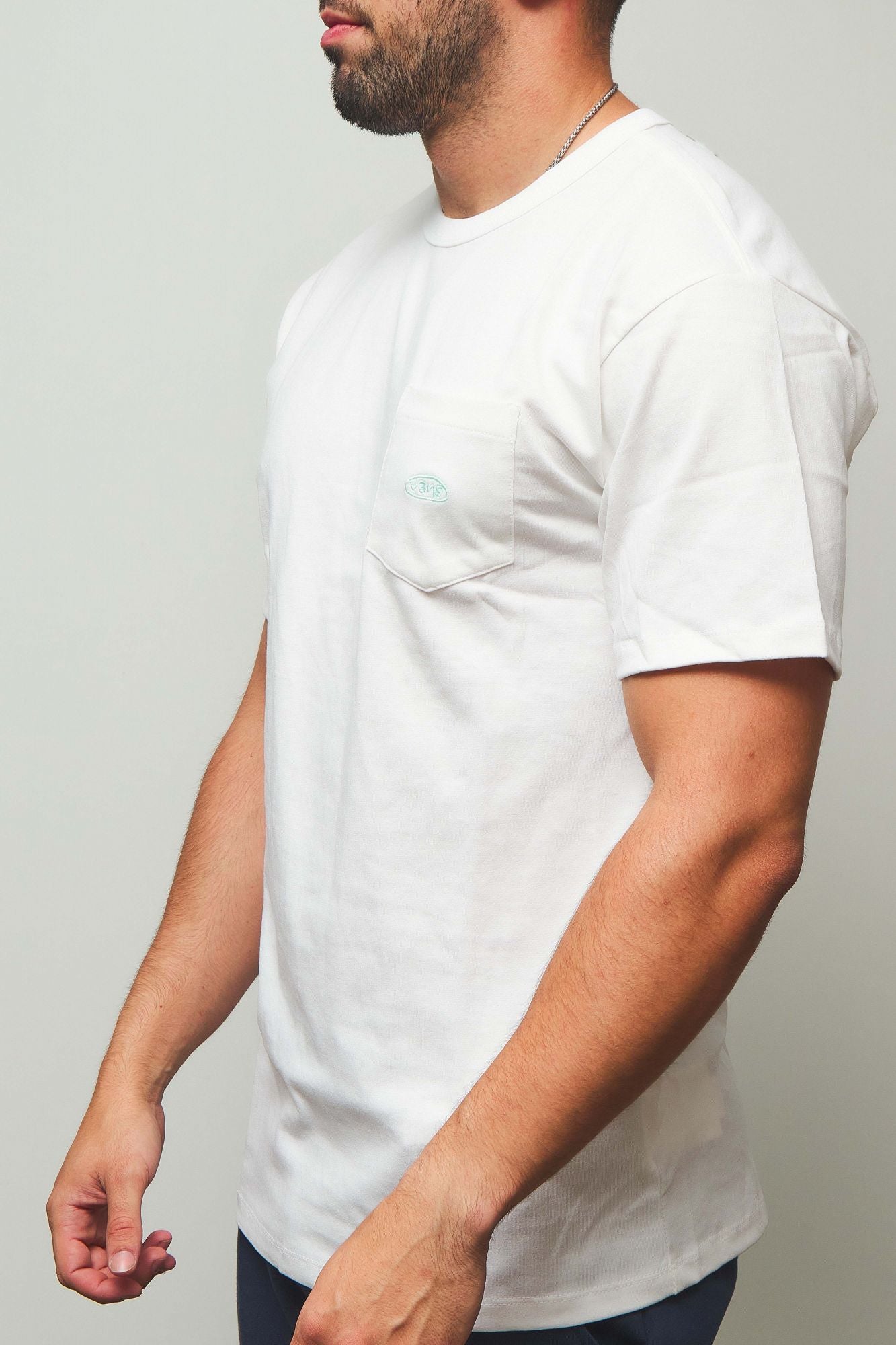 VANS COLOR MULTIPLIER PKT OFF THE WALL TEE en color BLANCO (2)