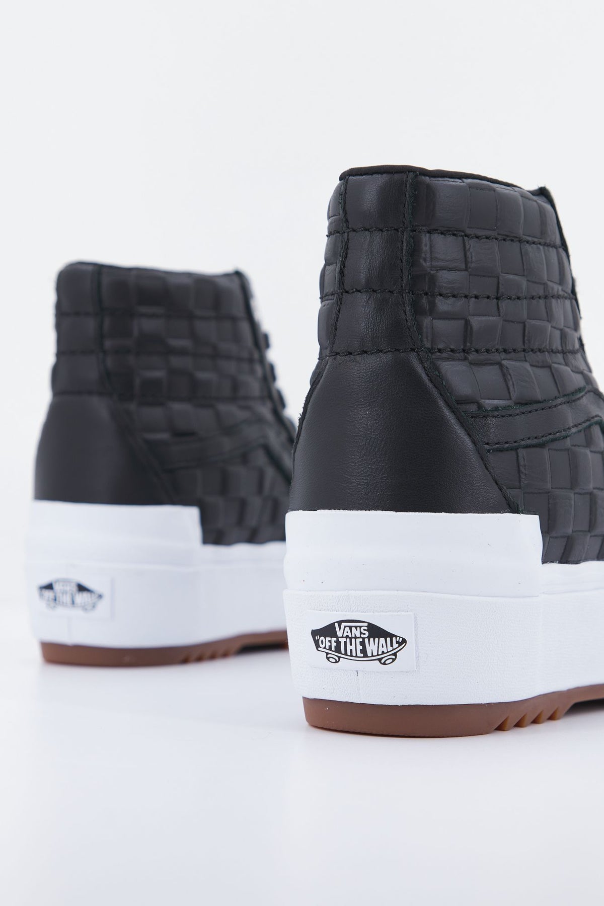 VANS UA SK8-HI STACKED en color NEGRO (3)