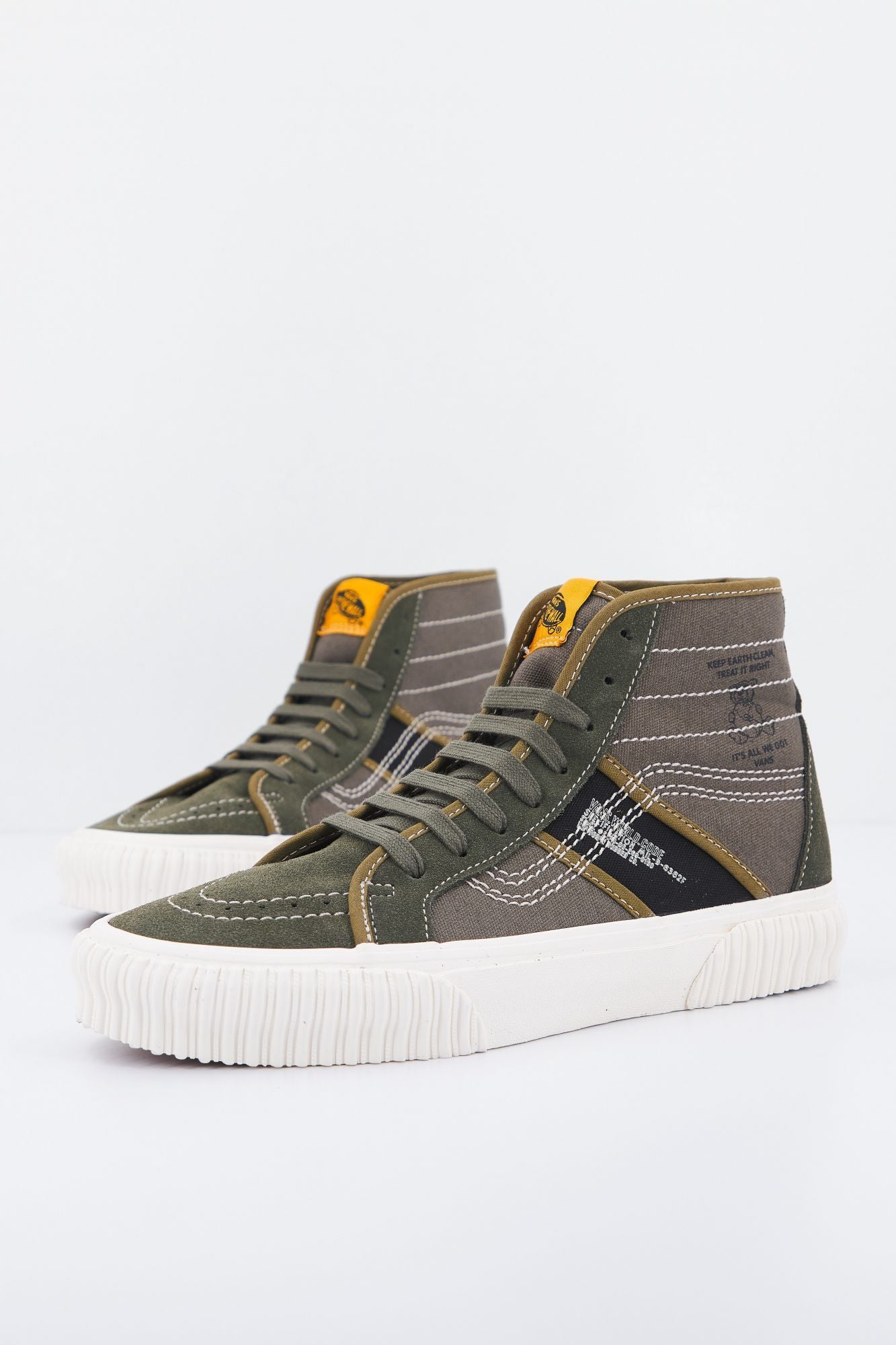 VANS UA SK8-HI GYM ISSUE en color VERDE (1)