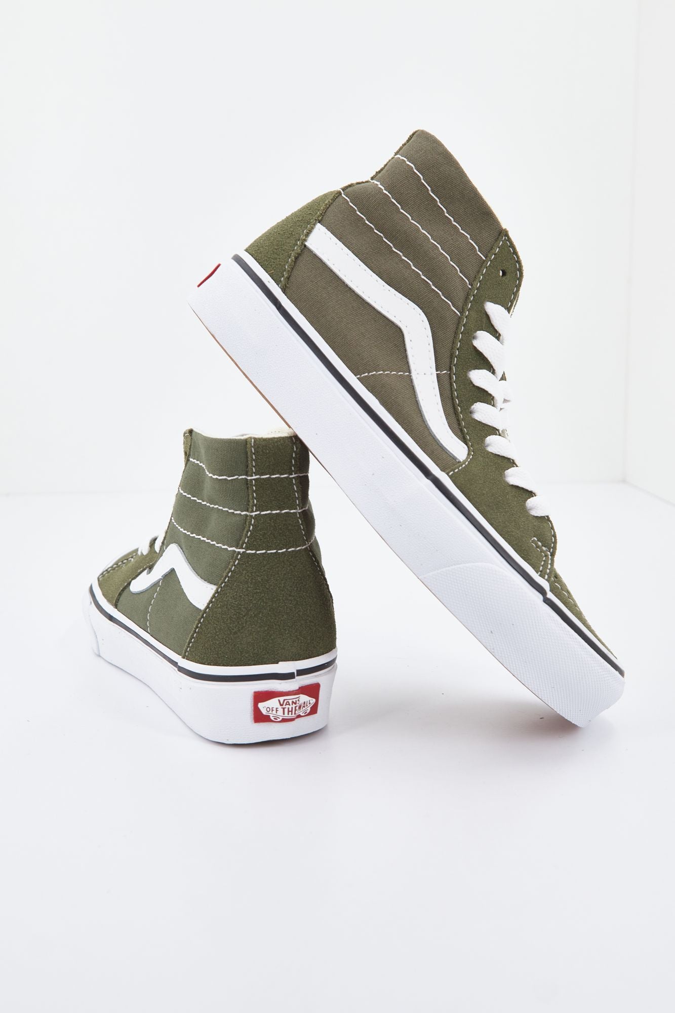 VANS UA SK8-HI en color VERDE (2)