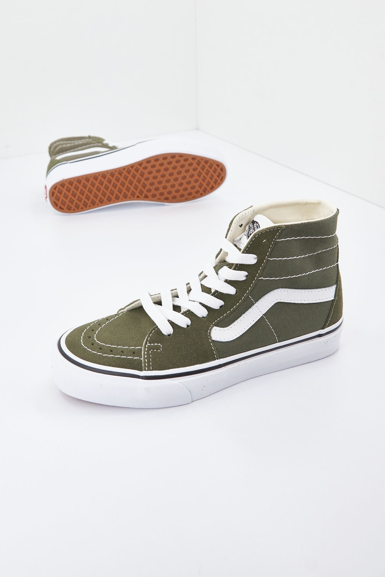 VANS UA SK8-HI en color VERDE (3)