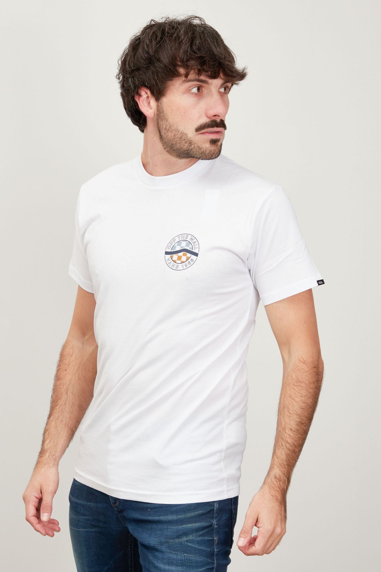 VANS CIRCLE SIDESTRIPE en color BLANCO (3)