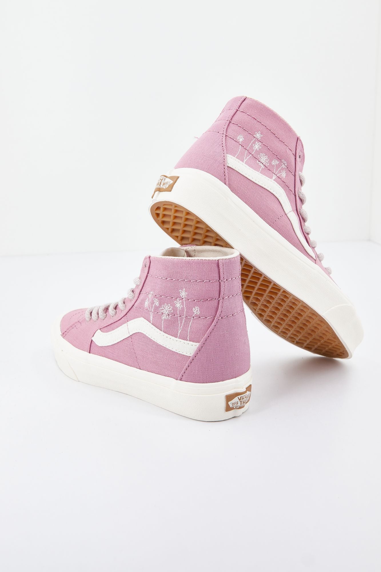 VANS UA SK8-HI en color ROSA (3)