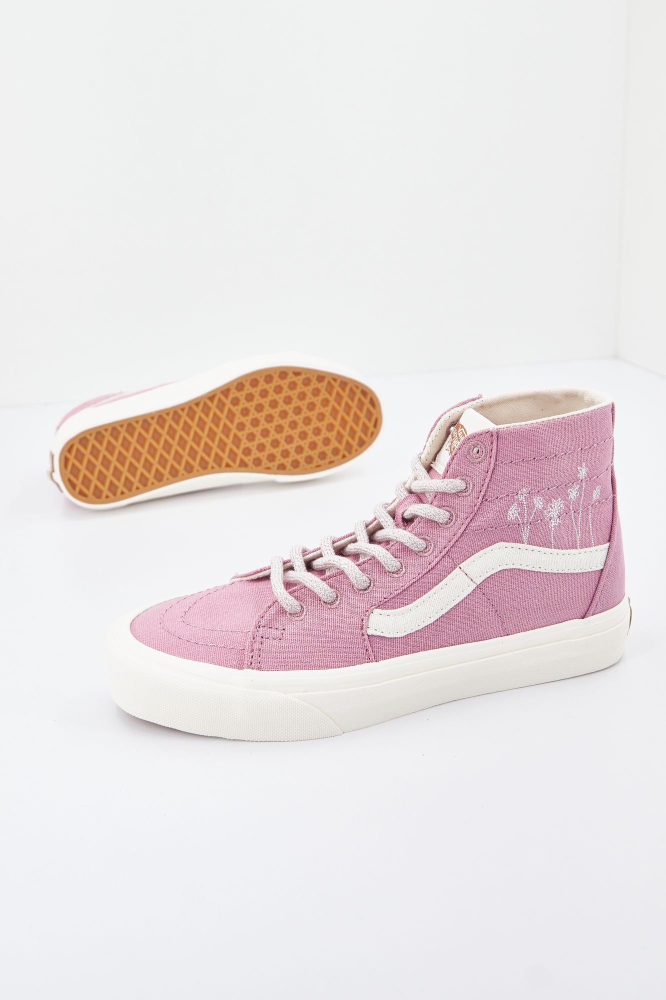 VANS UA SK8-HI en color ROSA (4)