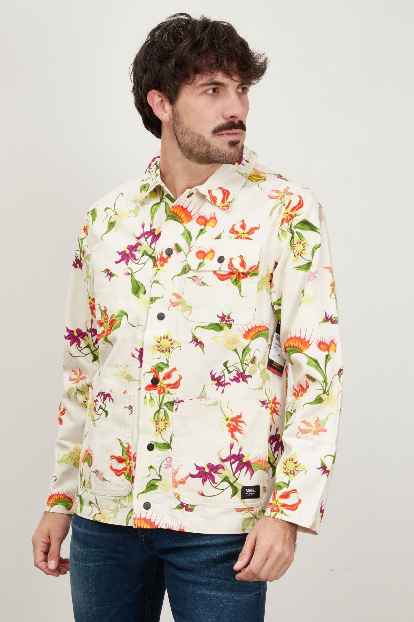 VANS DRILL CHORE COAT en color FLORAL (2)