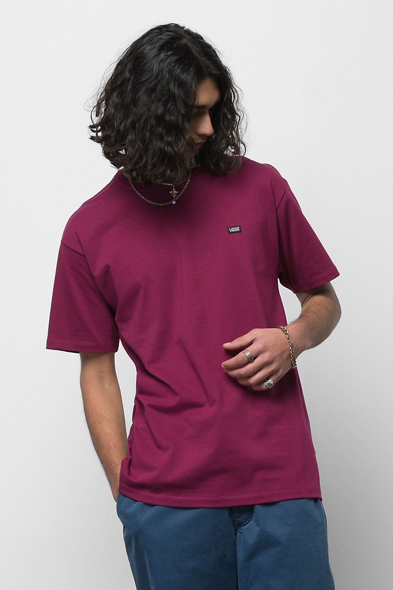 VANS OFF THE WALL CLASSI en color BURDEOS (1)