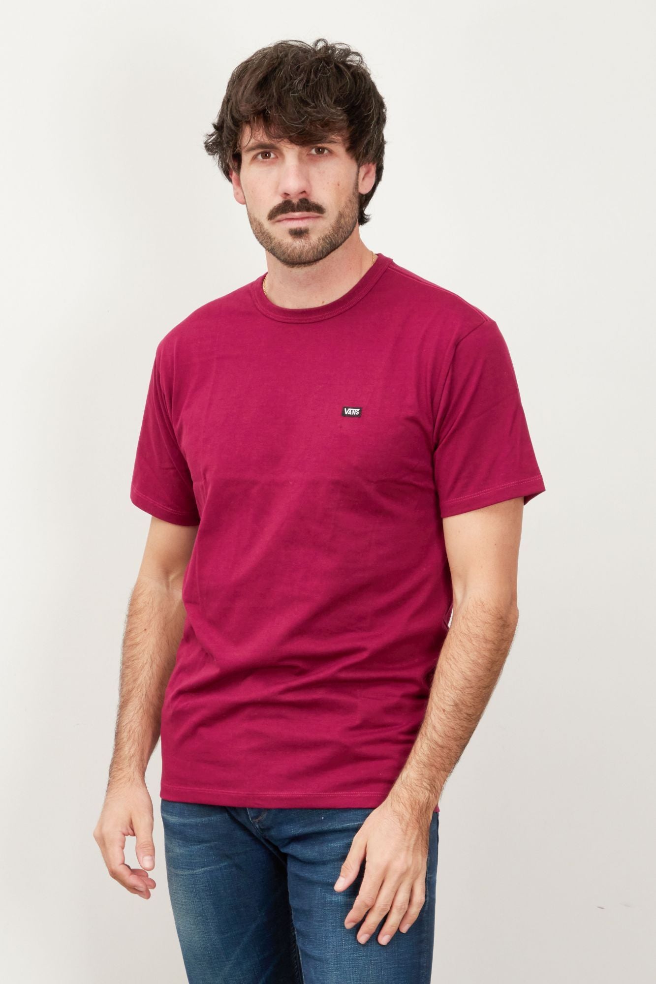 VANS OFF THE WALL CLASSI en color BURDEOS (2)