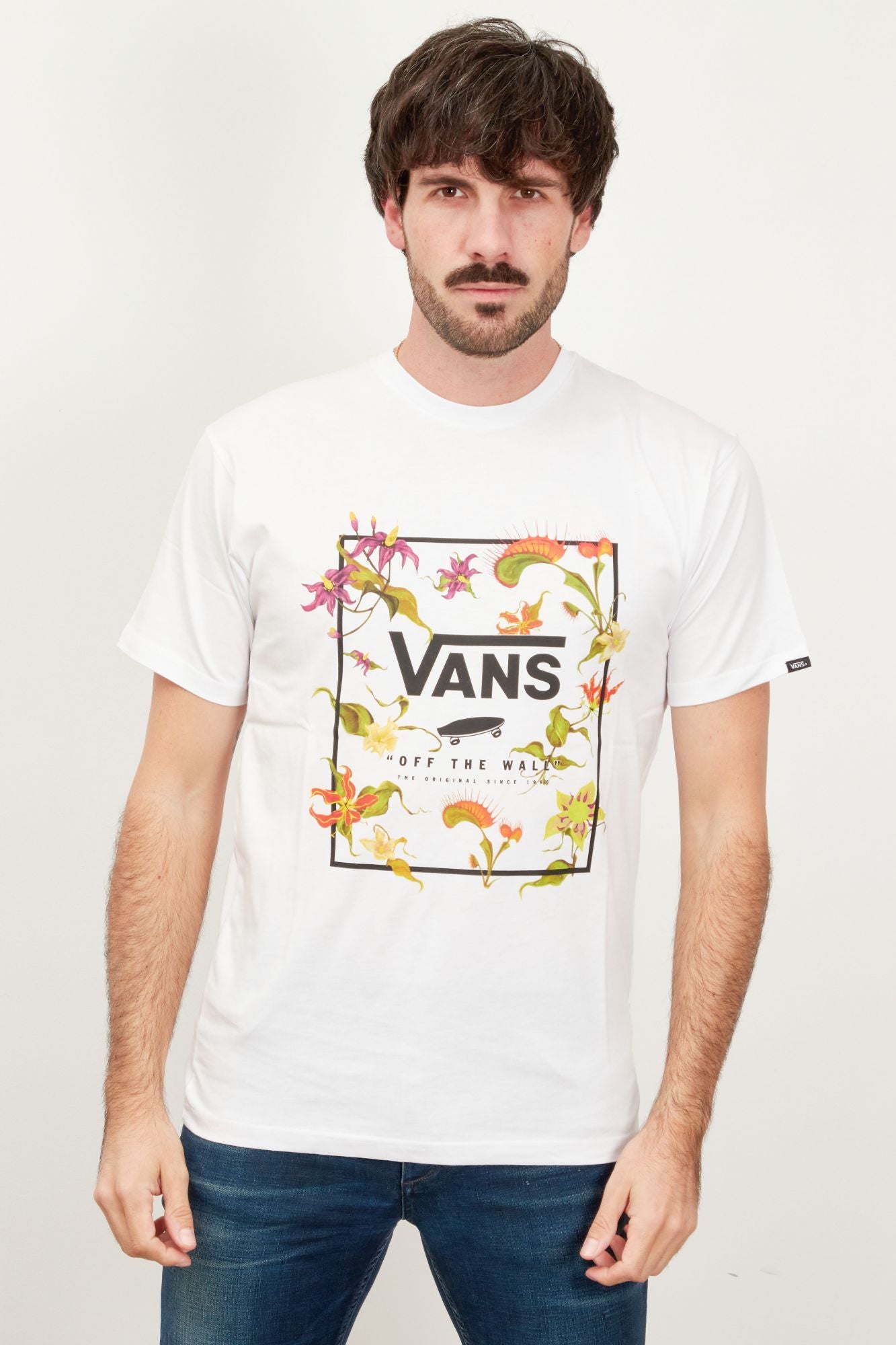 VANS CLASSIC PRINT BOX en color BLANCO (1)