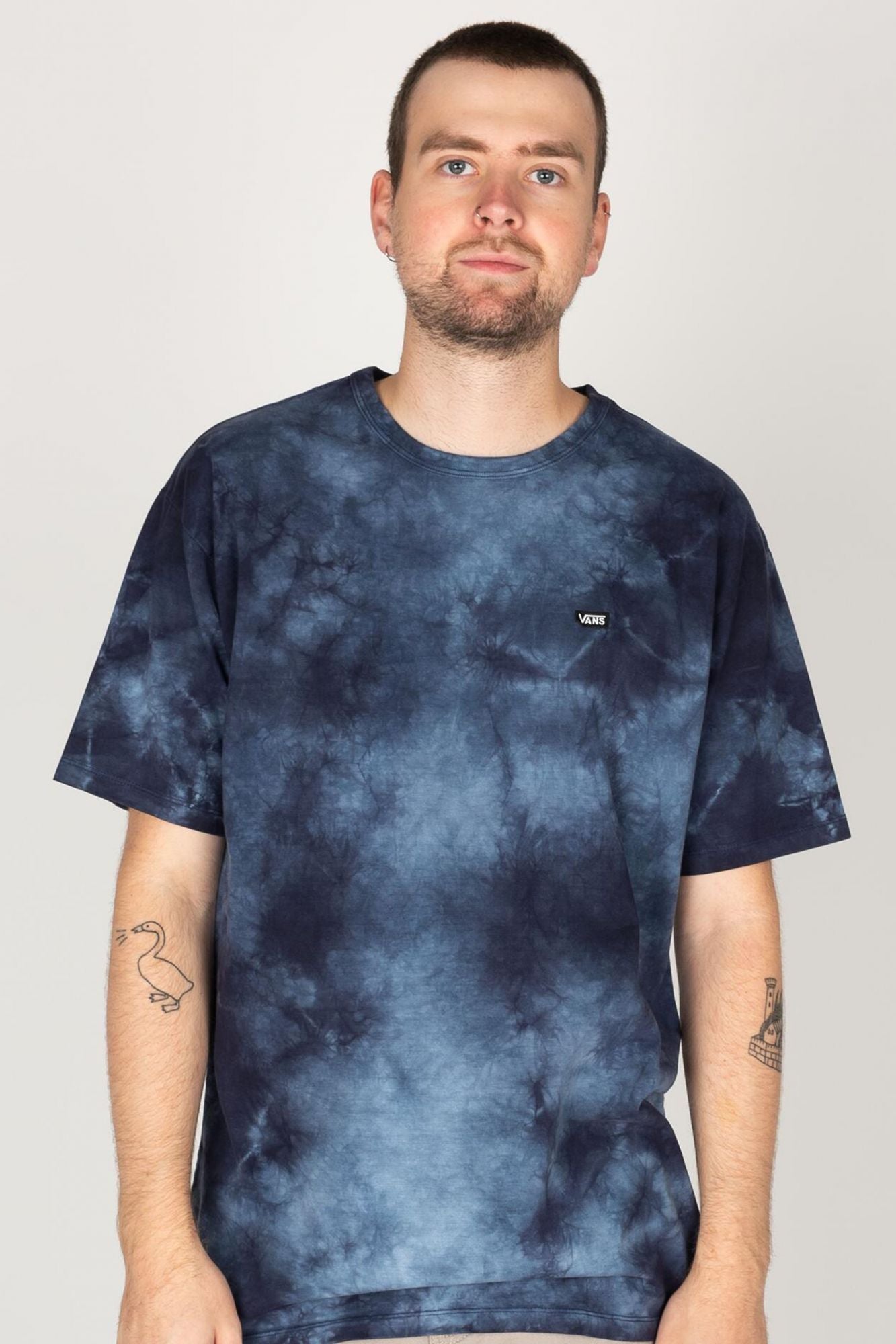 VANS OFF THE WALL TIE DYE S en color AZUL (1)