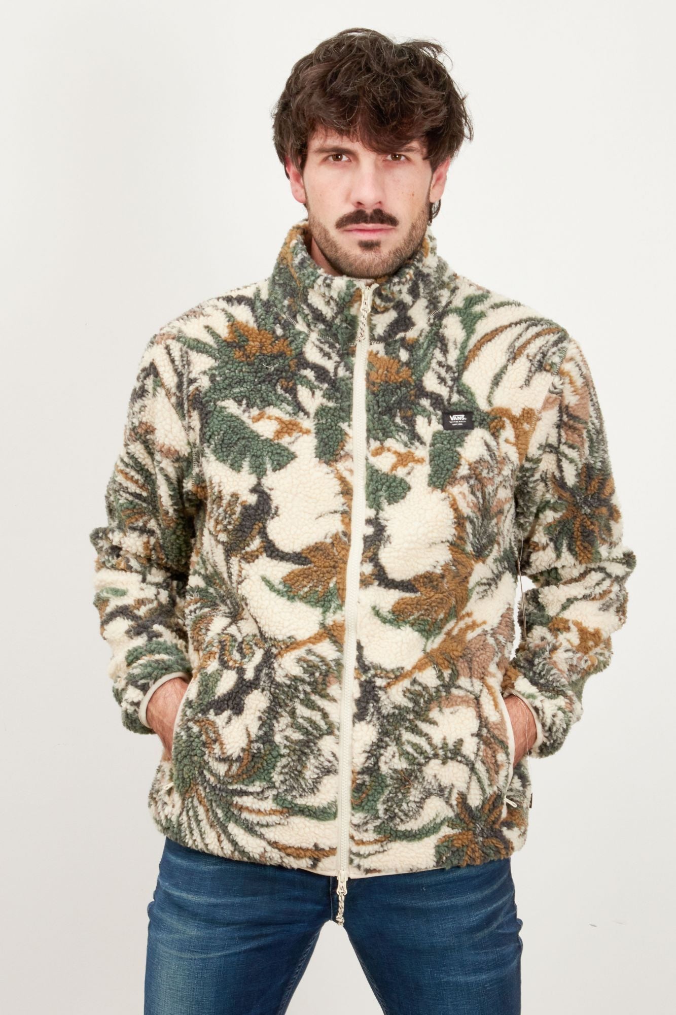 VANS BACK BAY CAMO FULL ZIP en color MULTICOLOR (1)