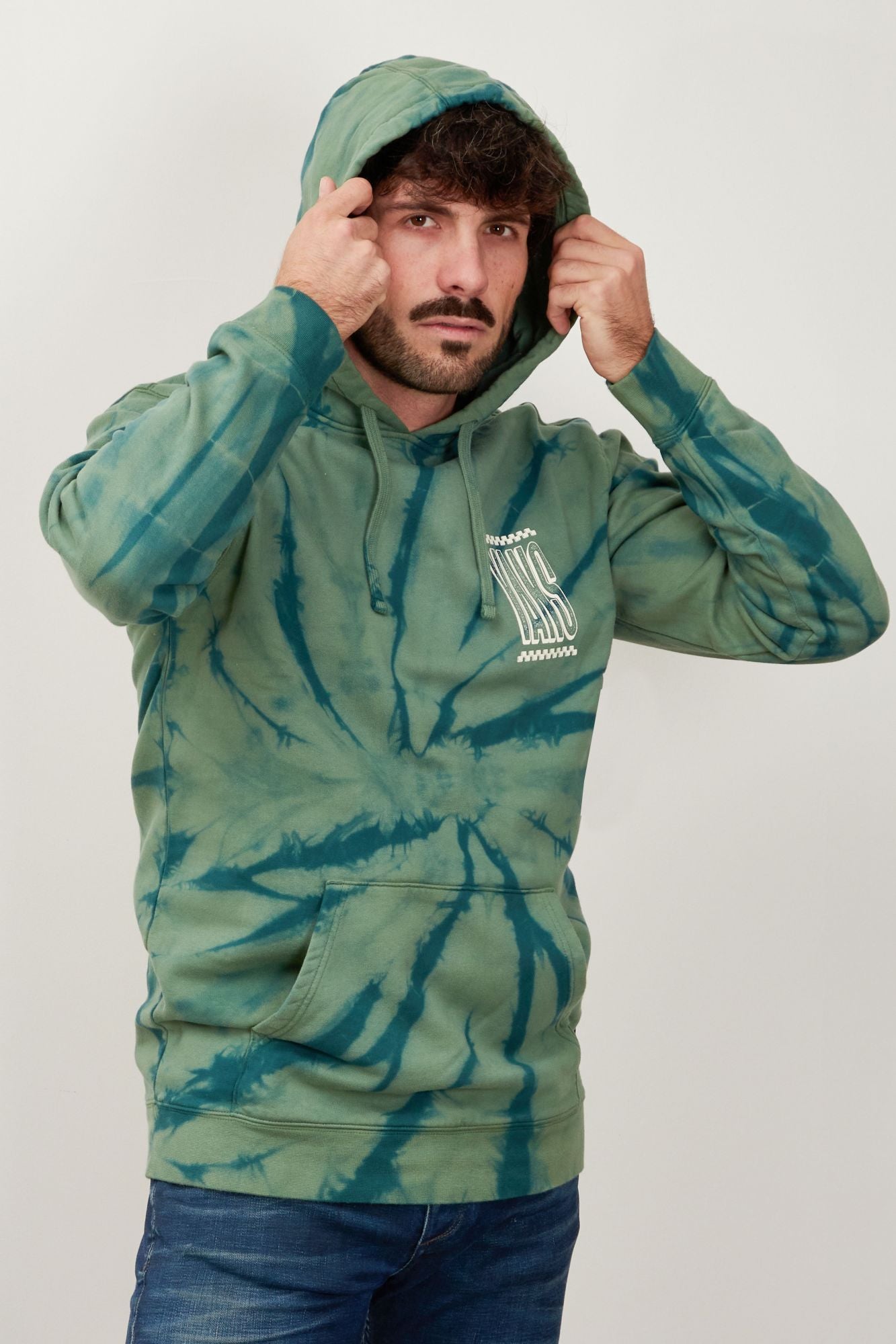 VANS TALL TYPE TIE DYE PO I en color VERDE (3)