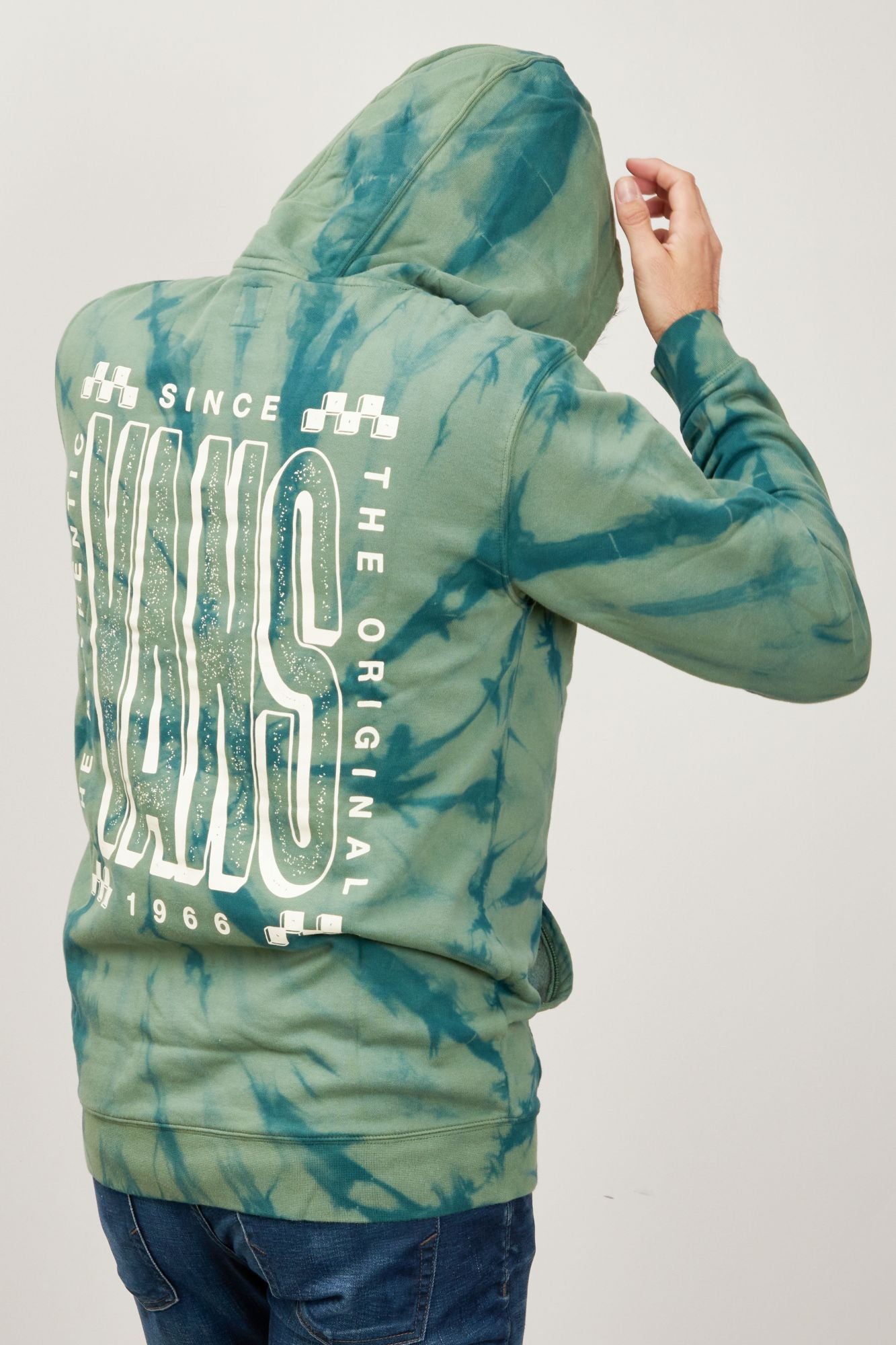 VANS TALL TYPE TIE DYE PO I en color VERDE (4)